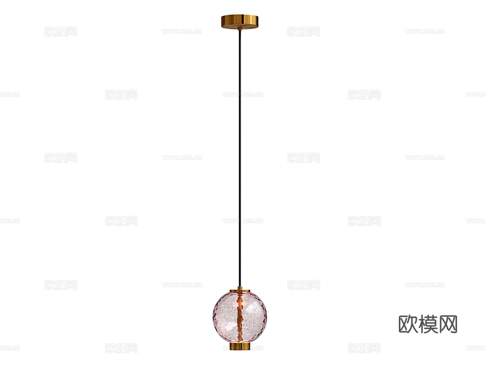 Pendant 小吊灯3d模型下载（渲染图3）