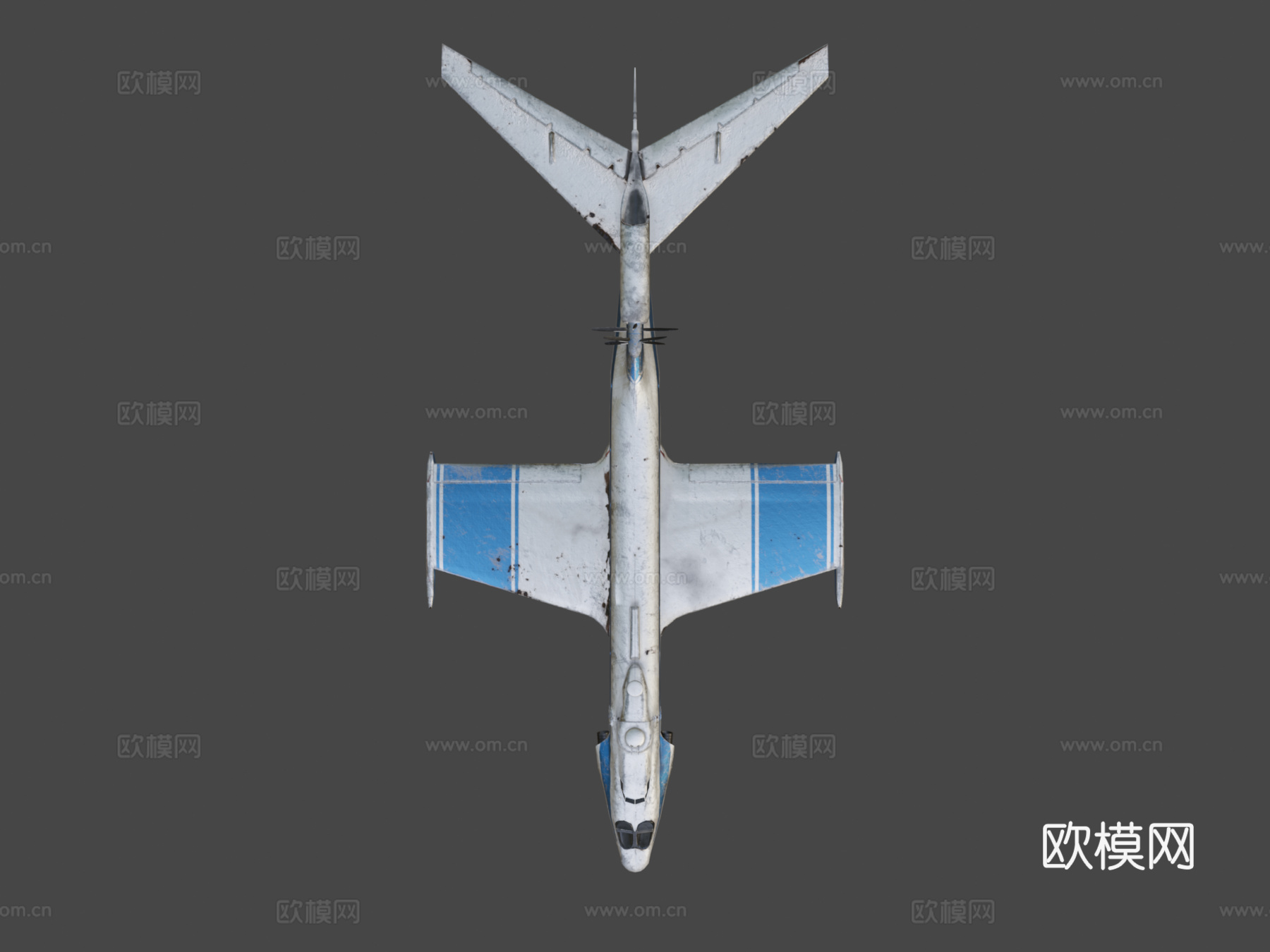 地效飞行器A90雏鹰3d模型下载（渲染图5）