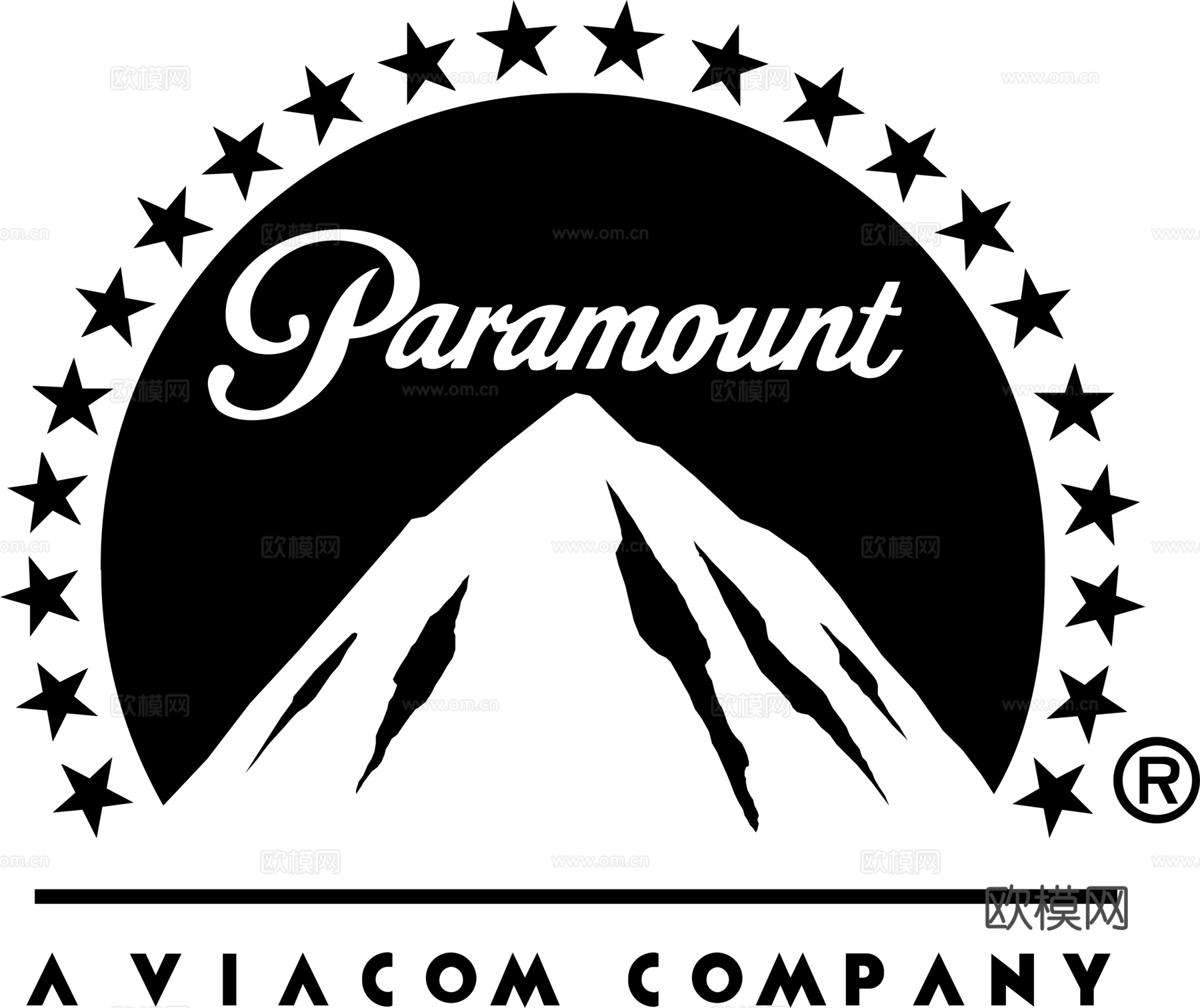 派拉蒙，影视电影logo