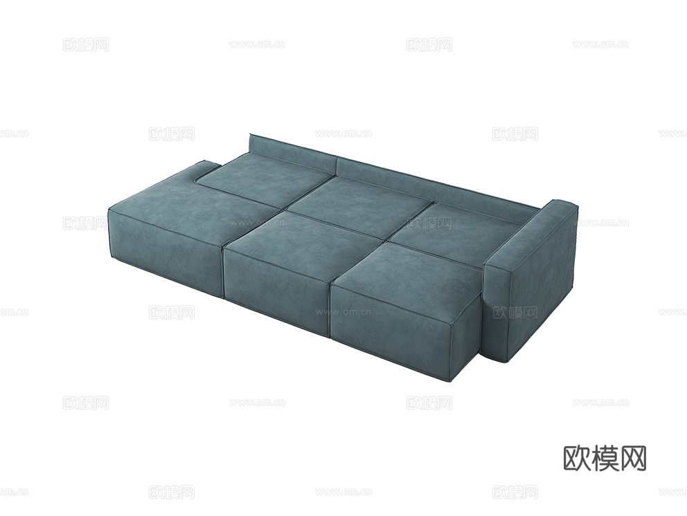 MEBELFORM 三人沙发 沙发床3d模型下载（渲染图3）