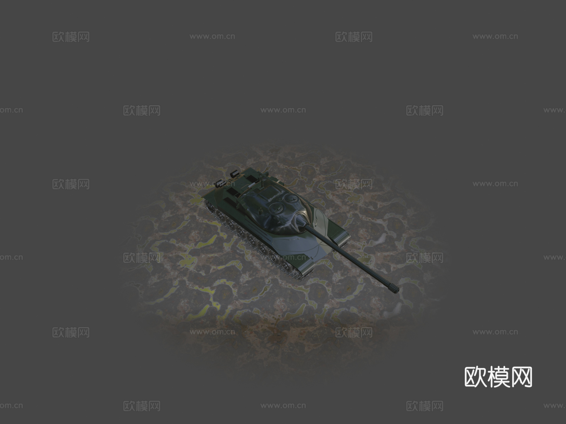 坦克JS73d模型下载（渲染图6）