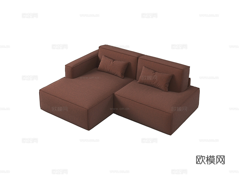MEBELFORM 二人沙发 沙发床3d模型下载（渲染图4）