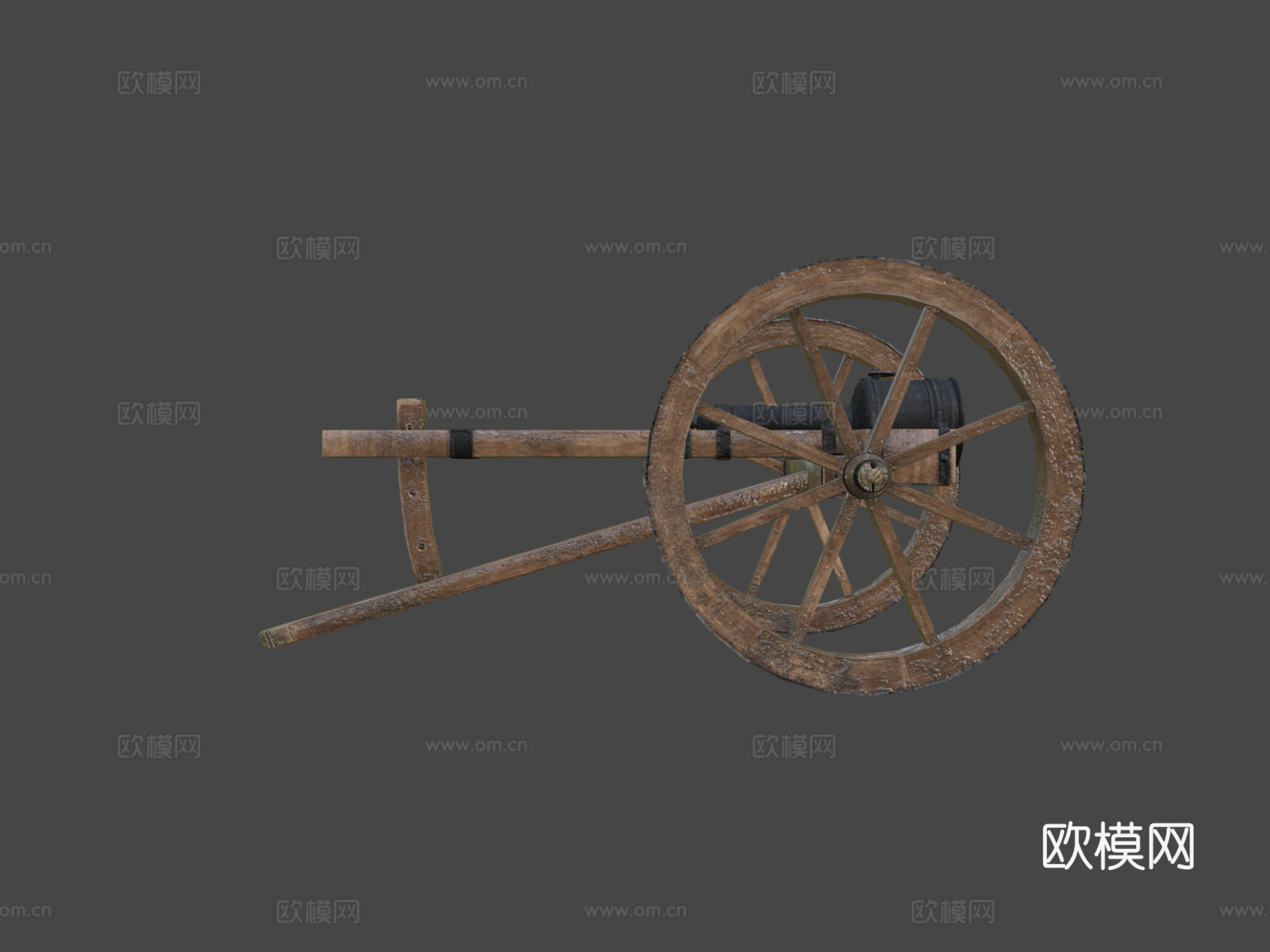 炮CG模型3d模型3d模型下载（渲染图7）