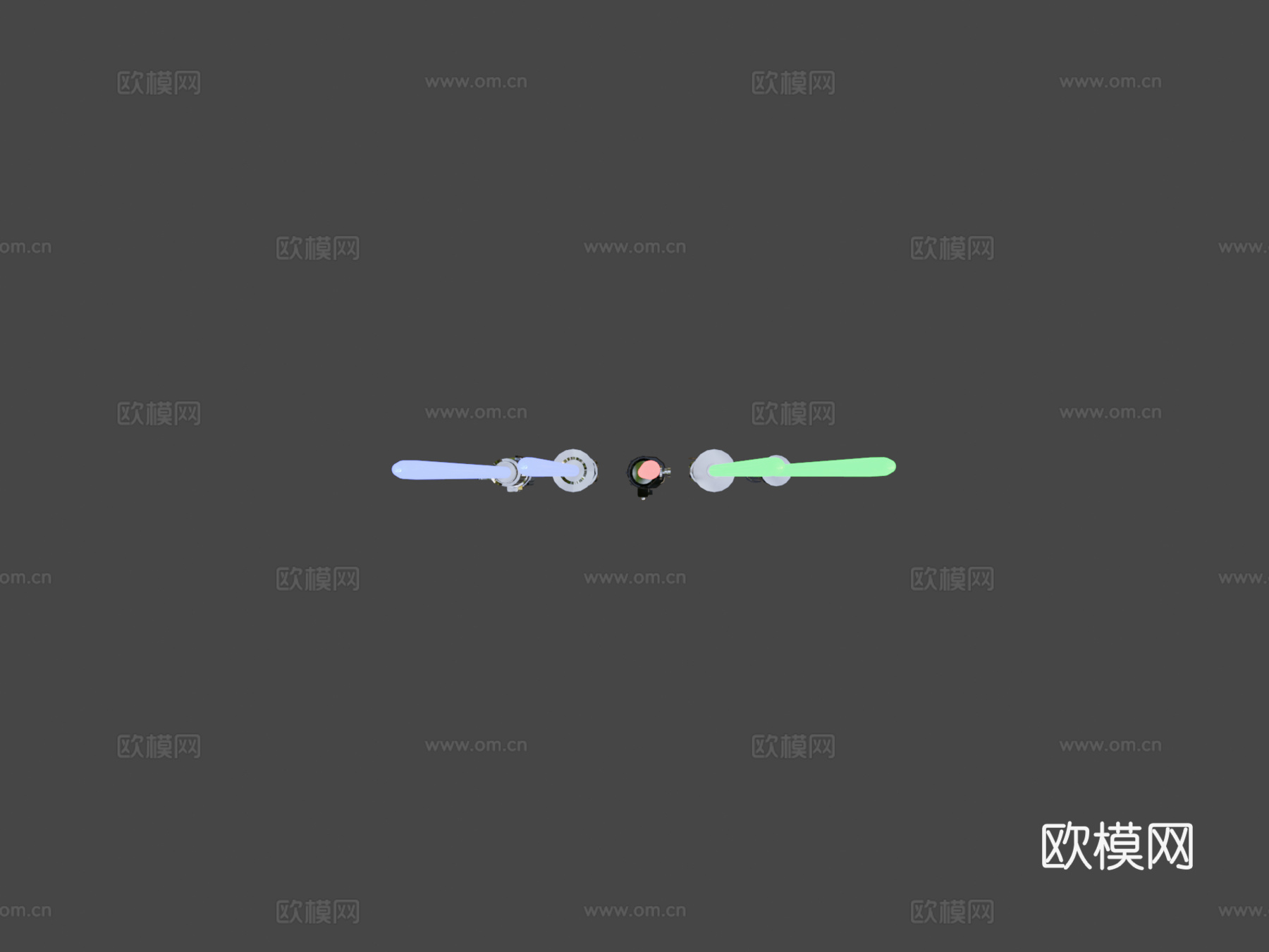 光剑套装星球大战3d模型下载（渲染图5）
