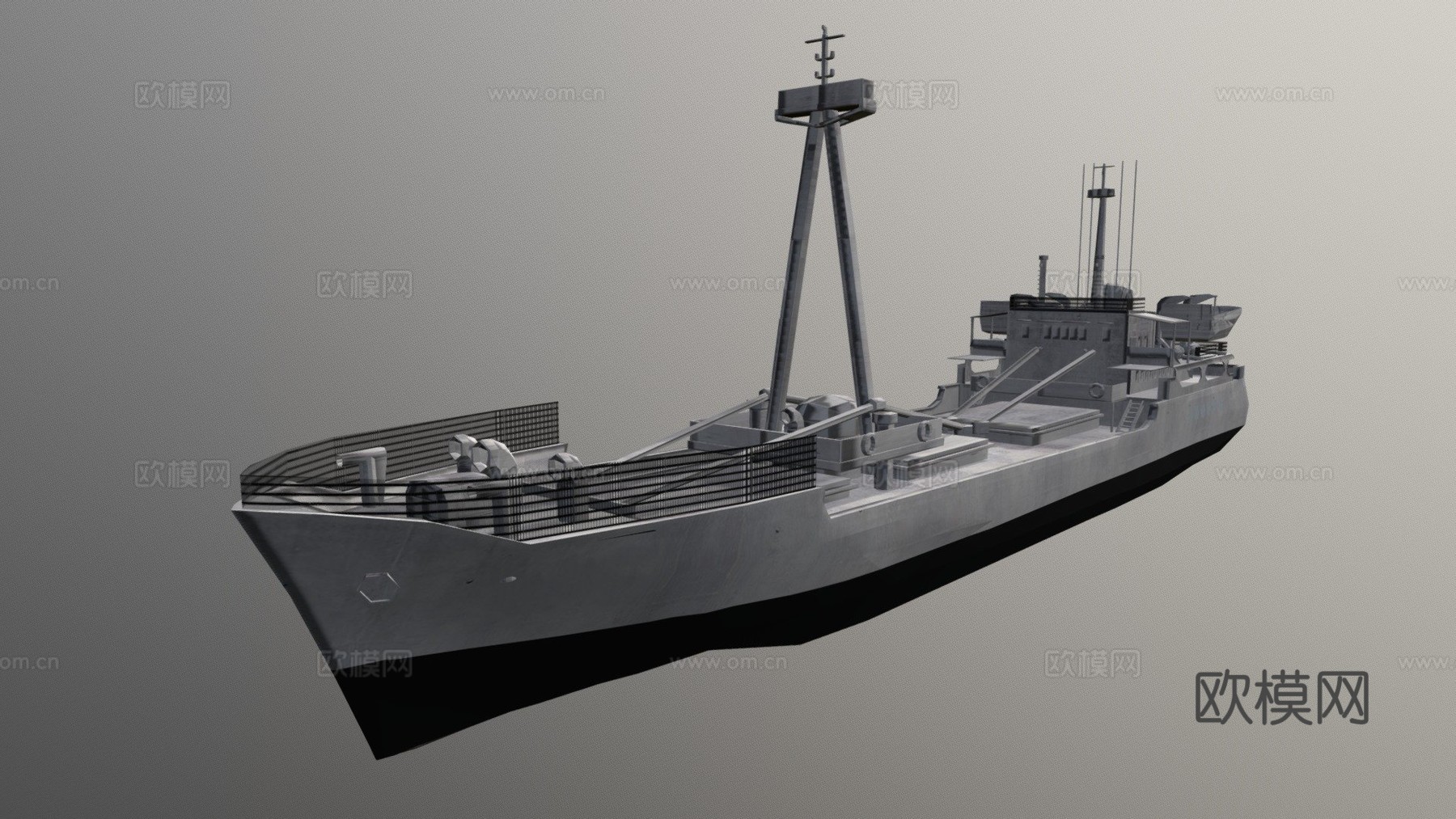 WAIGEO船3d模型下载（渲染图1）