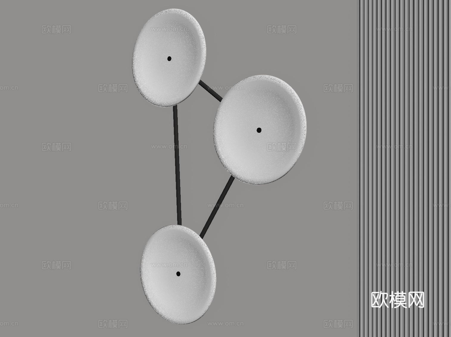 现代壁灯 装饰灯su模型