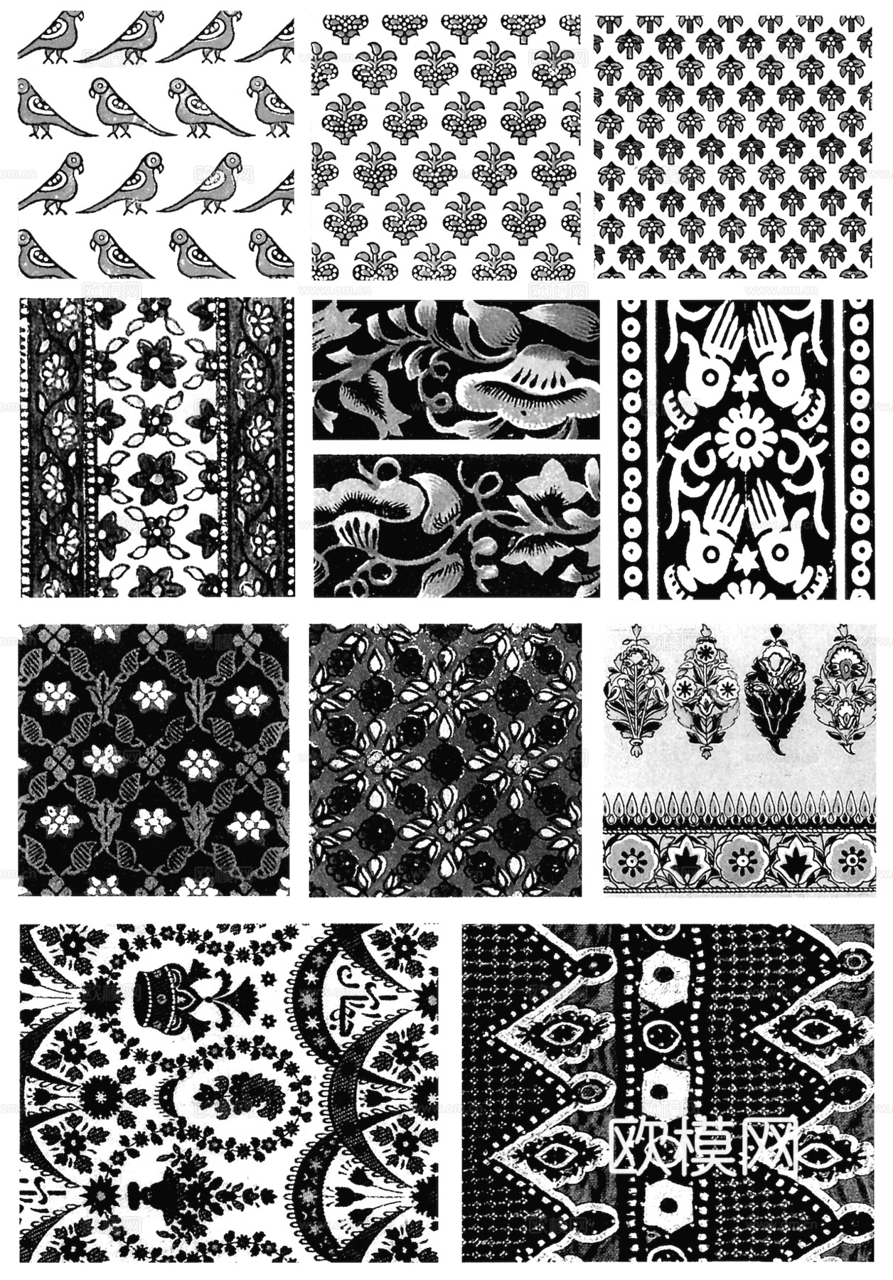 黑白遮罩通道黑白凹凸高光遮罩线条花纹纹理水泥做旧脏旧墙面下载