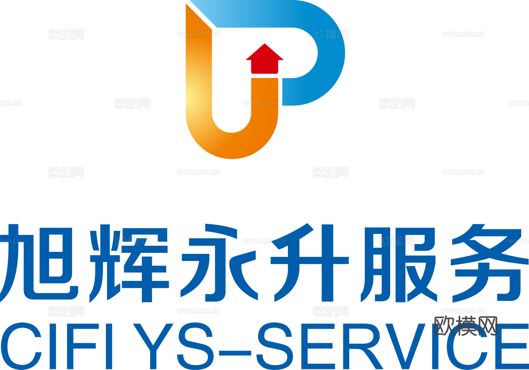 旭辉永升服务，物业管理logo