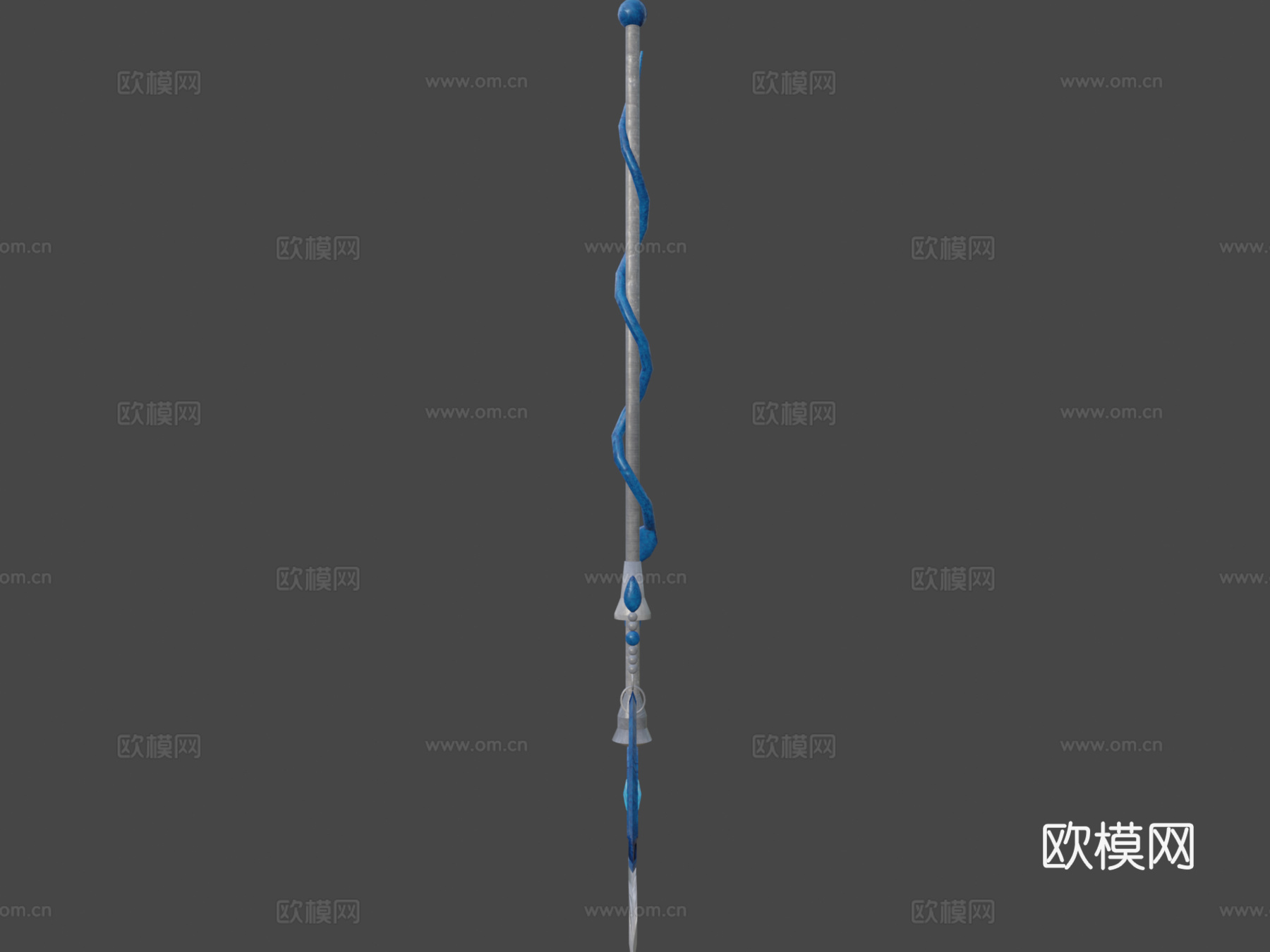 魔法师之杖3d模型下载（渲染图7）