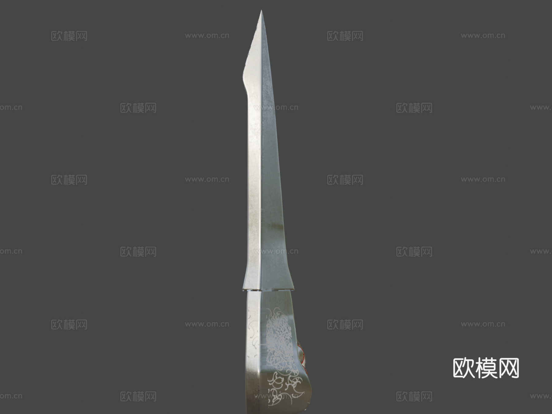 复仇女神之剑3d模型下载（渲染图6）