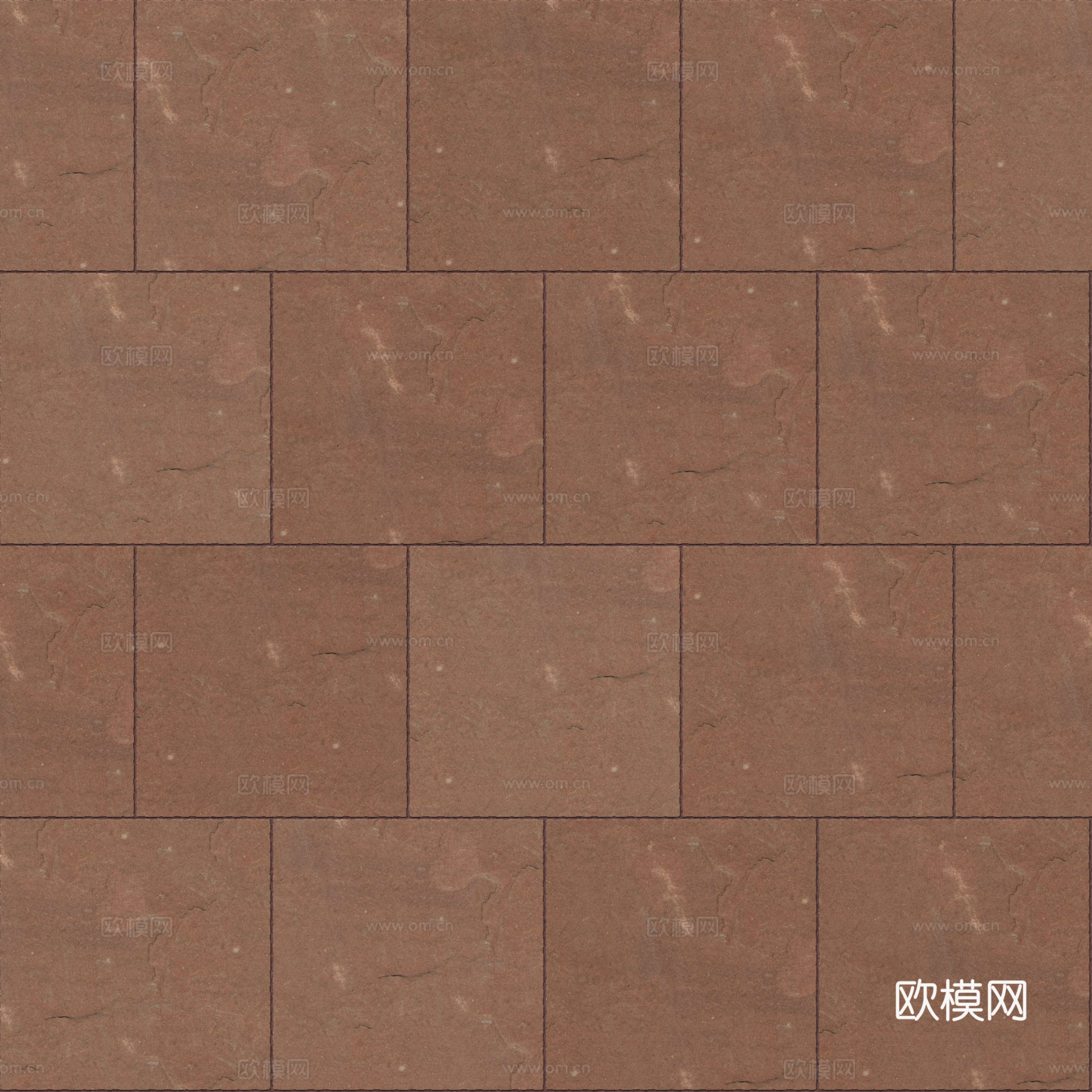 暗红色红色砂岩-方形错缝-横向1