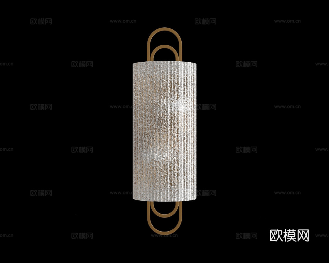 Cloyd 轻奢壁灯3d模型下载（渲染图3）