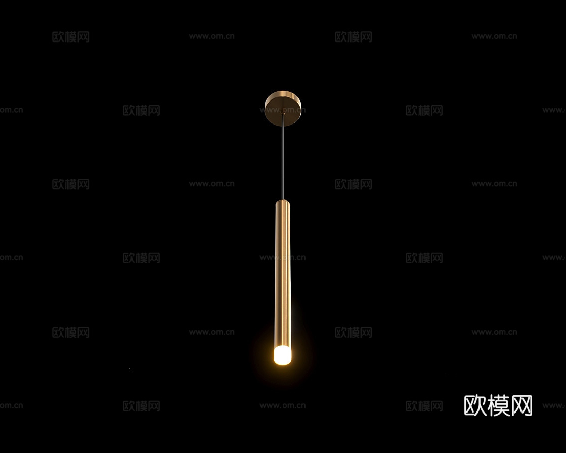 Cloyd 小吊灯3d模型下载（渲染图1）