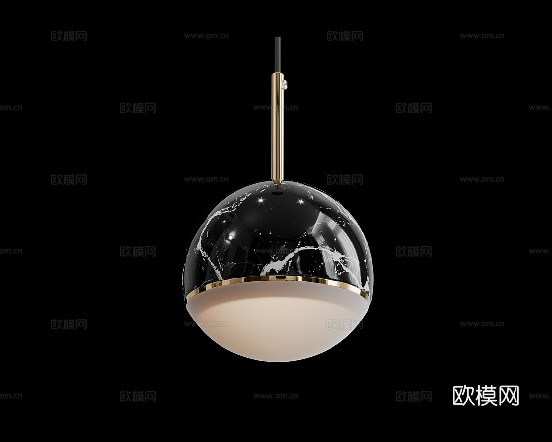 Cloyd 小吊灯3d模型下载（渲染图5）