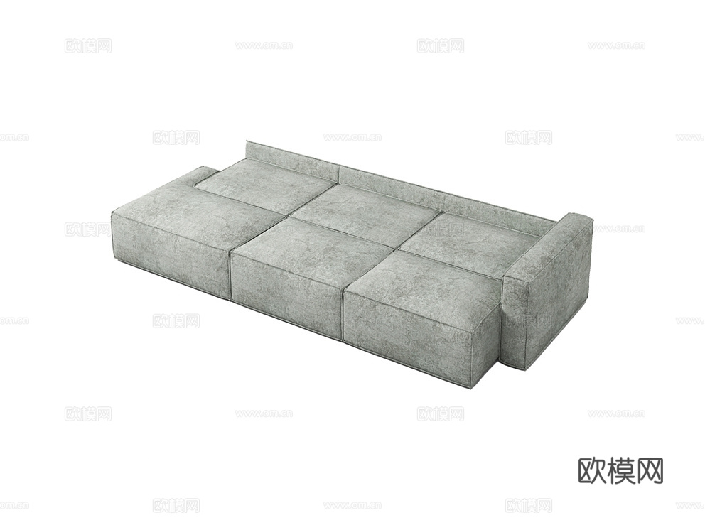 MEBELFORM 三人沙发3d模型下载（渲染图2）