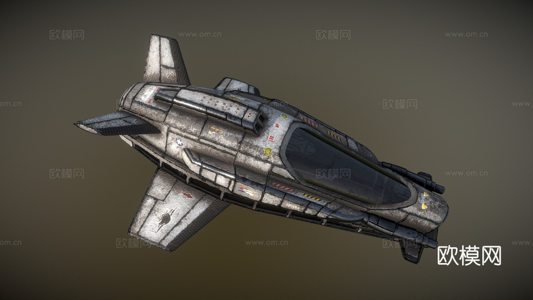 RI猎鹰f73d模型下载（渲染图1）