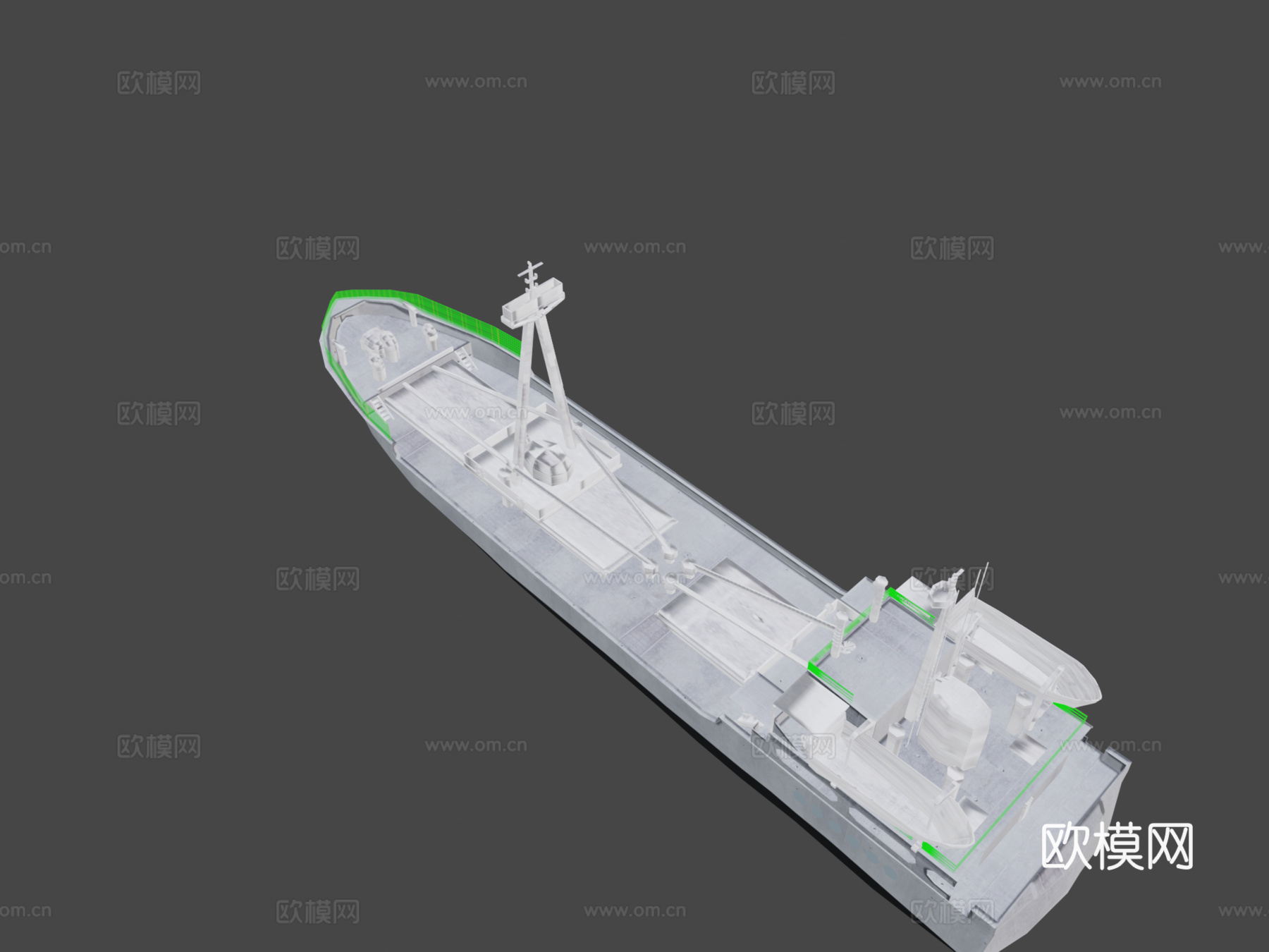 WAIGEO船3d模型下载（渲染图6）