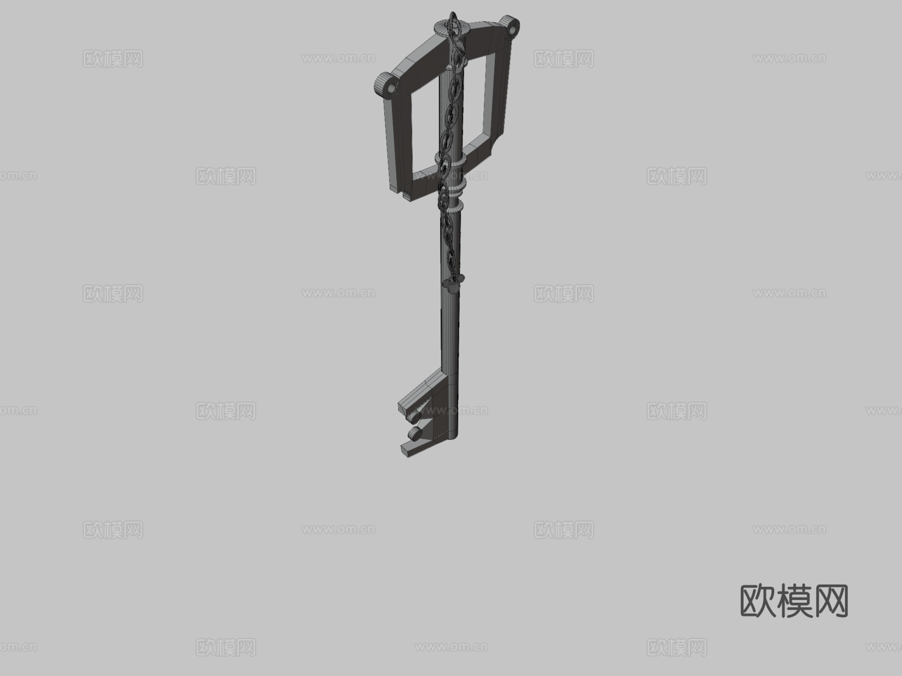 钥匙刃3d模型下载（渲染图3）