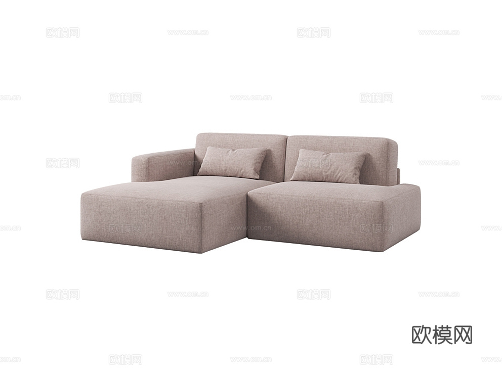 MEBELFORM 双人沙发3d模型下载（渲染图1）
