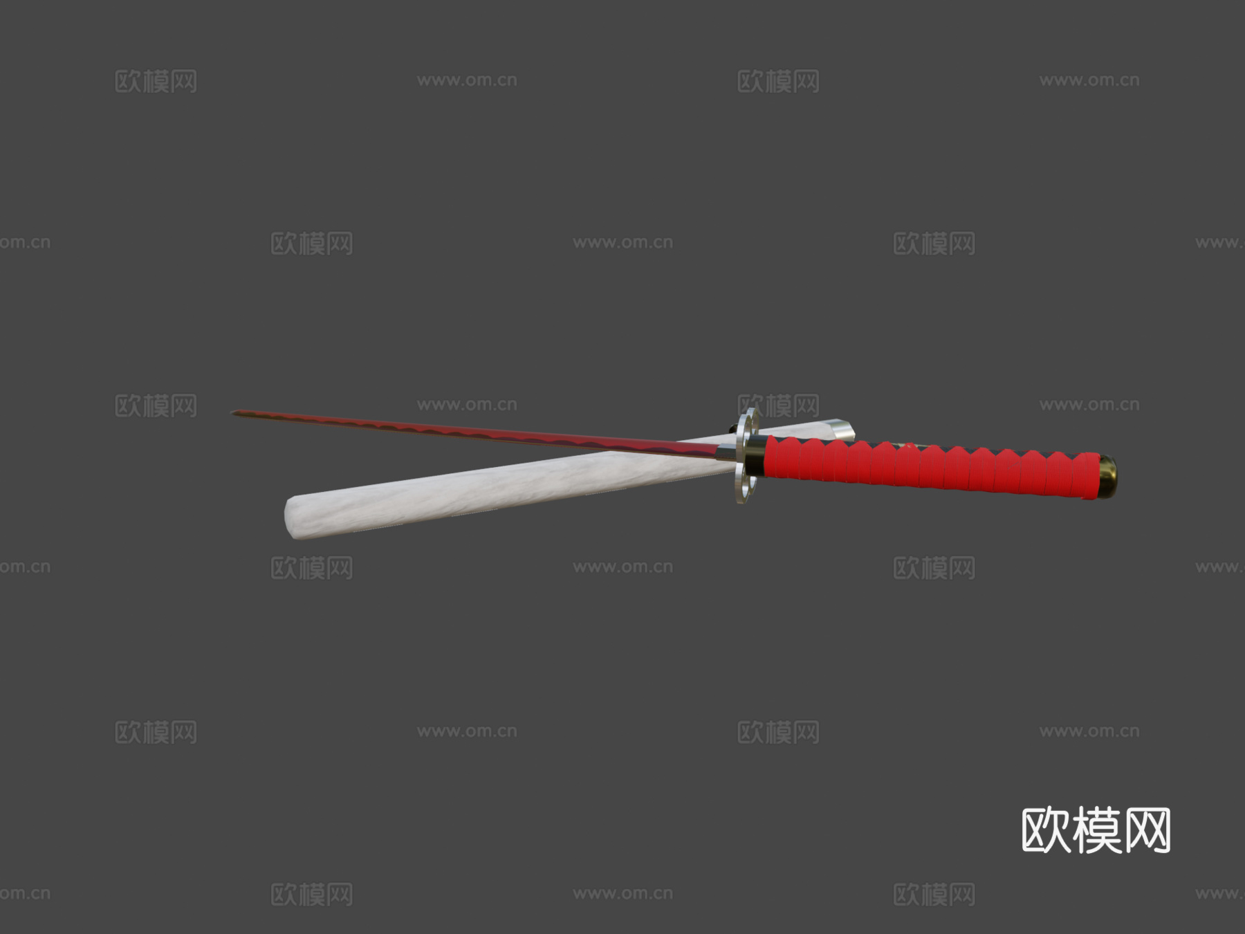 武士刀v.23d模型下载（渲染图6）