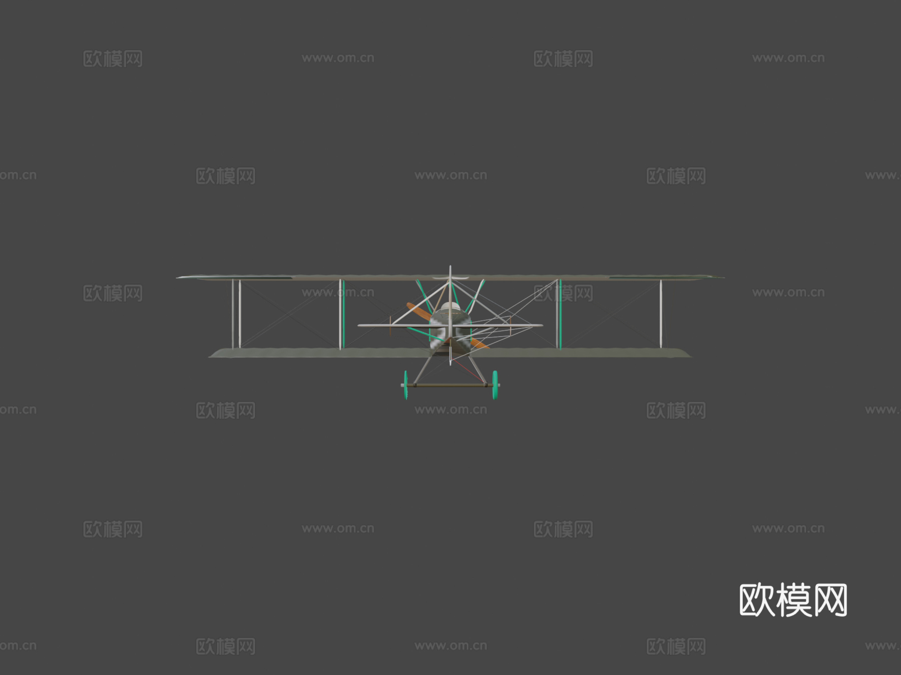 年信天翁BII立陶宛空军2274号3d模型下载（渲染图8）