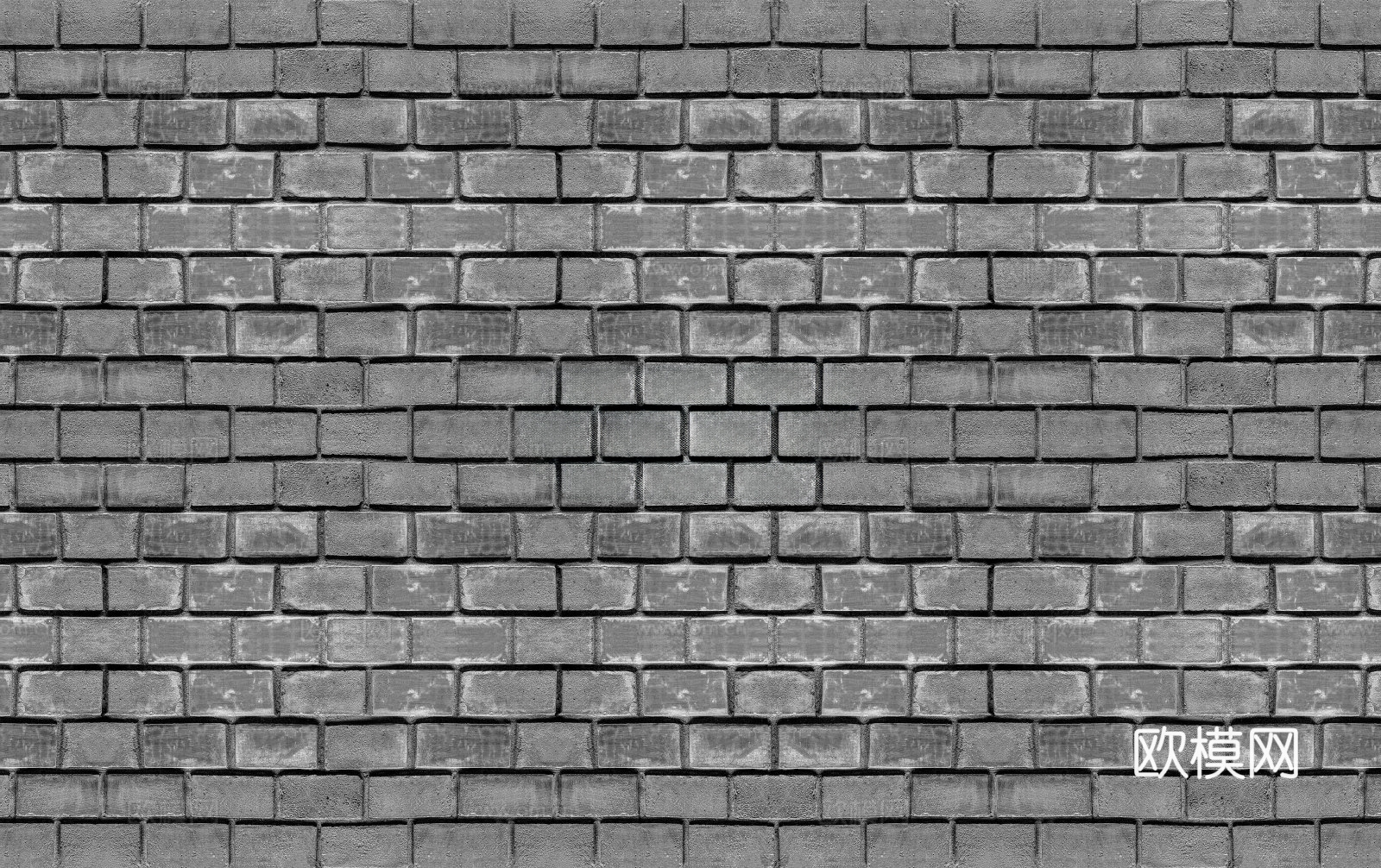 规则矩形形态干垒石，毛石墙面33