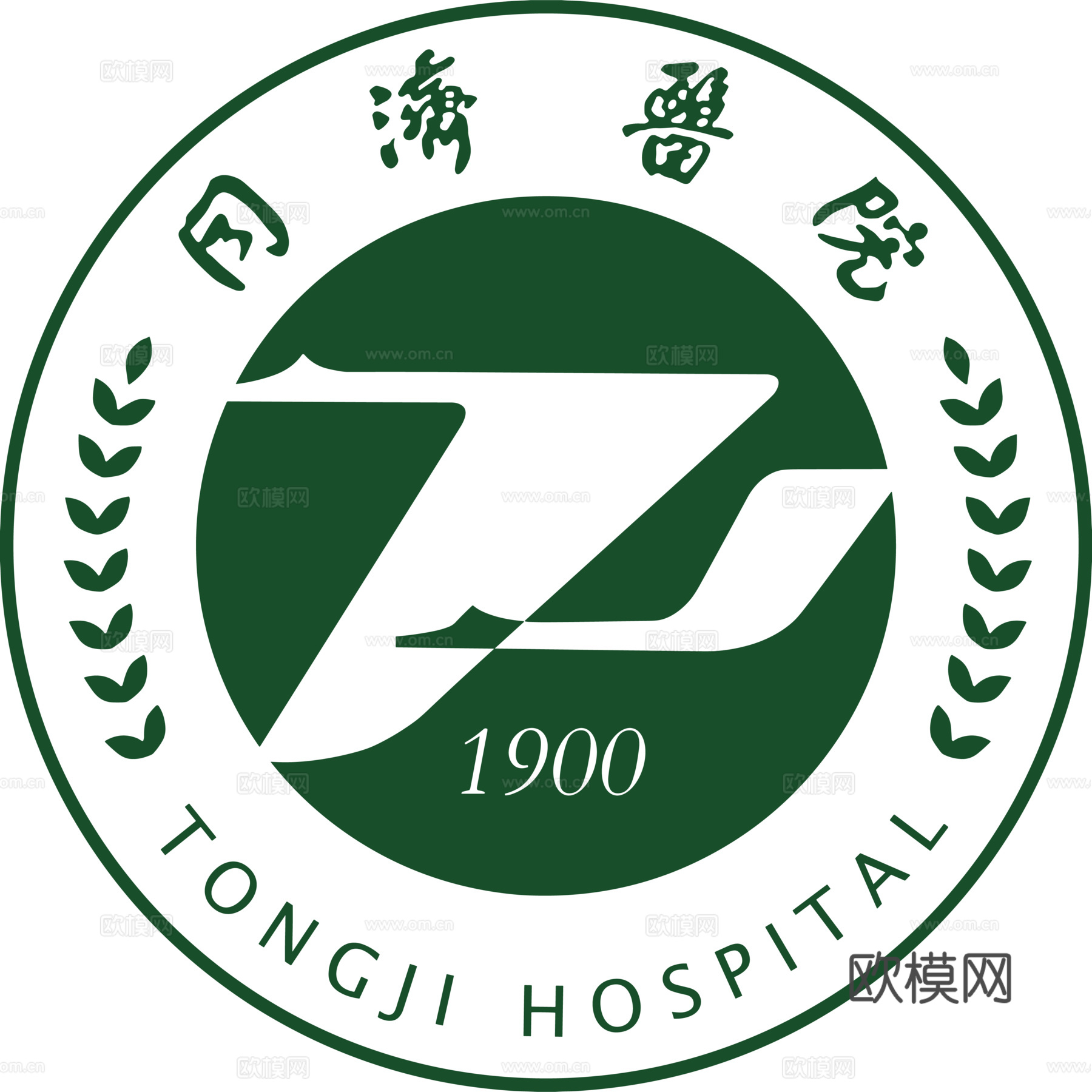 同济医院，医院医疗logo