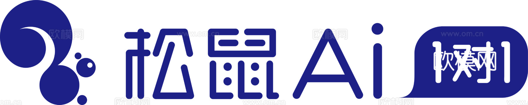 松鼠AI 2，培训机构logo。商标logo38