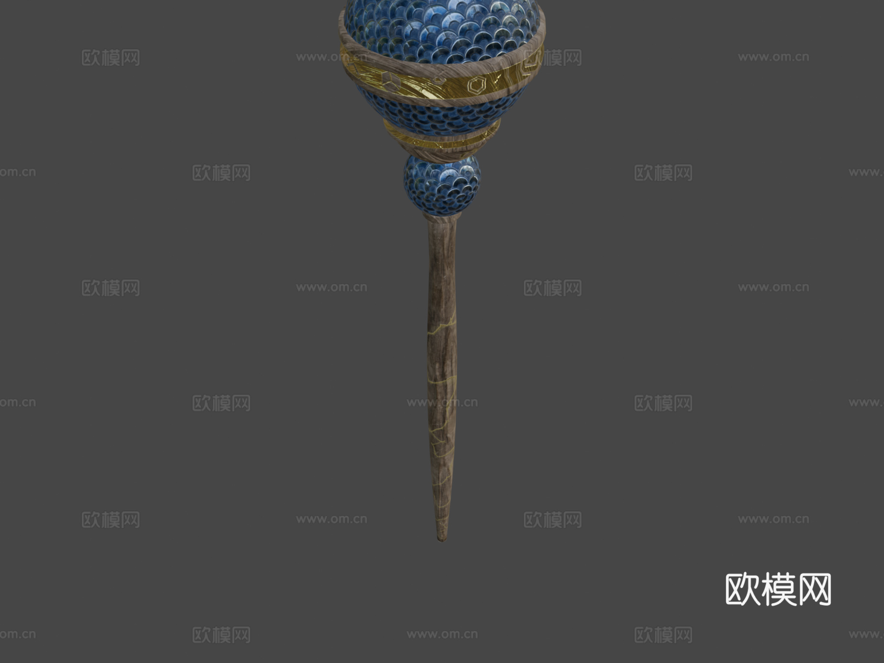 法师法杖3d模型下载（渲染图5）