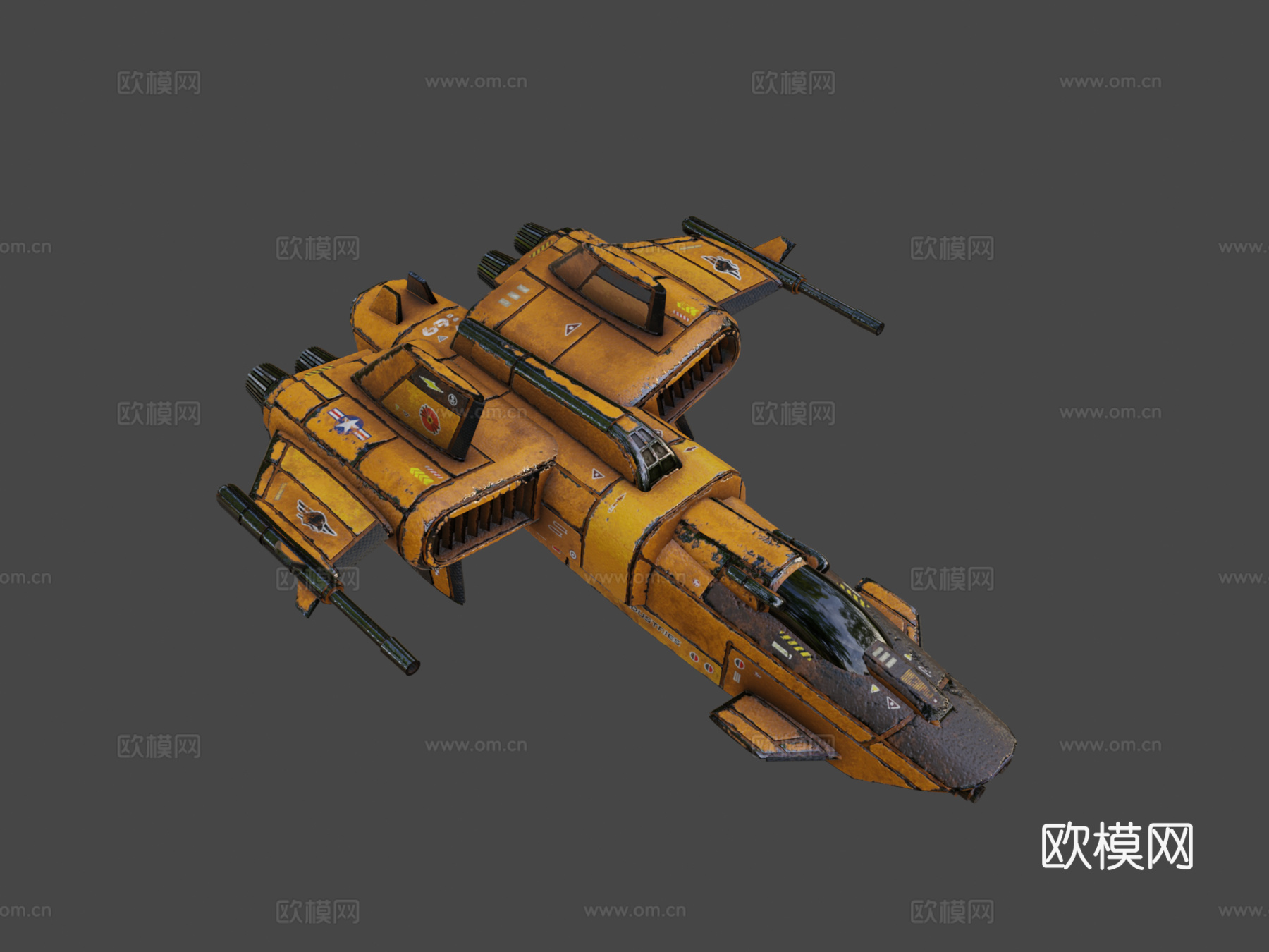 RI挥发号3d模型下载（渲染图7）