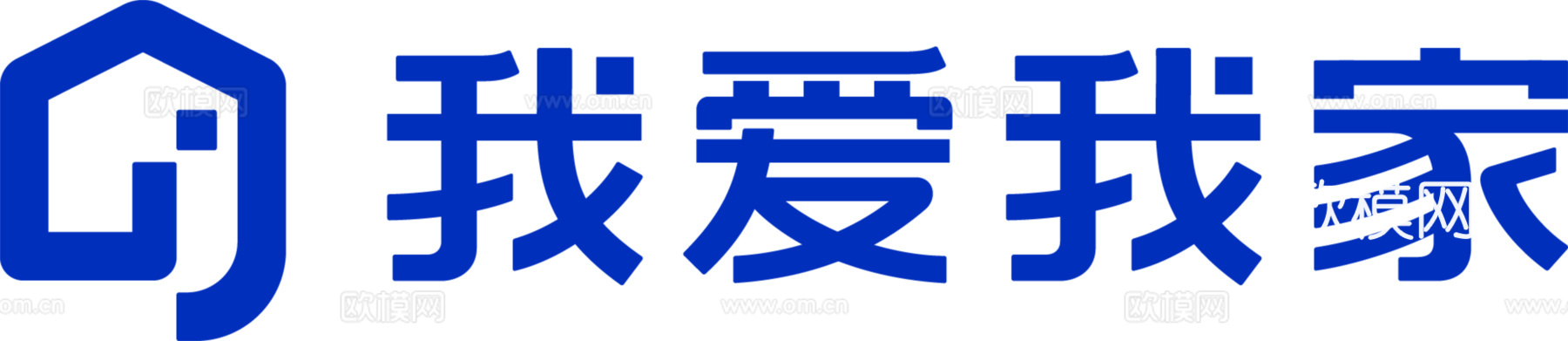 我爱我家，租房找房logo