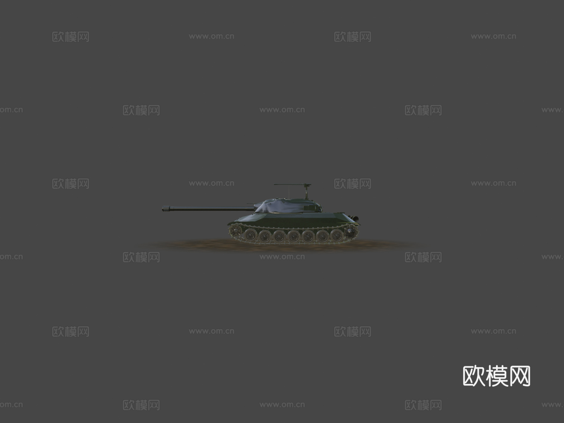 坦克JS73d模型下载（渲染图5）