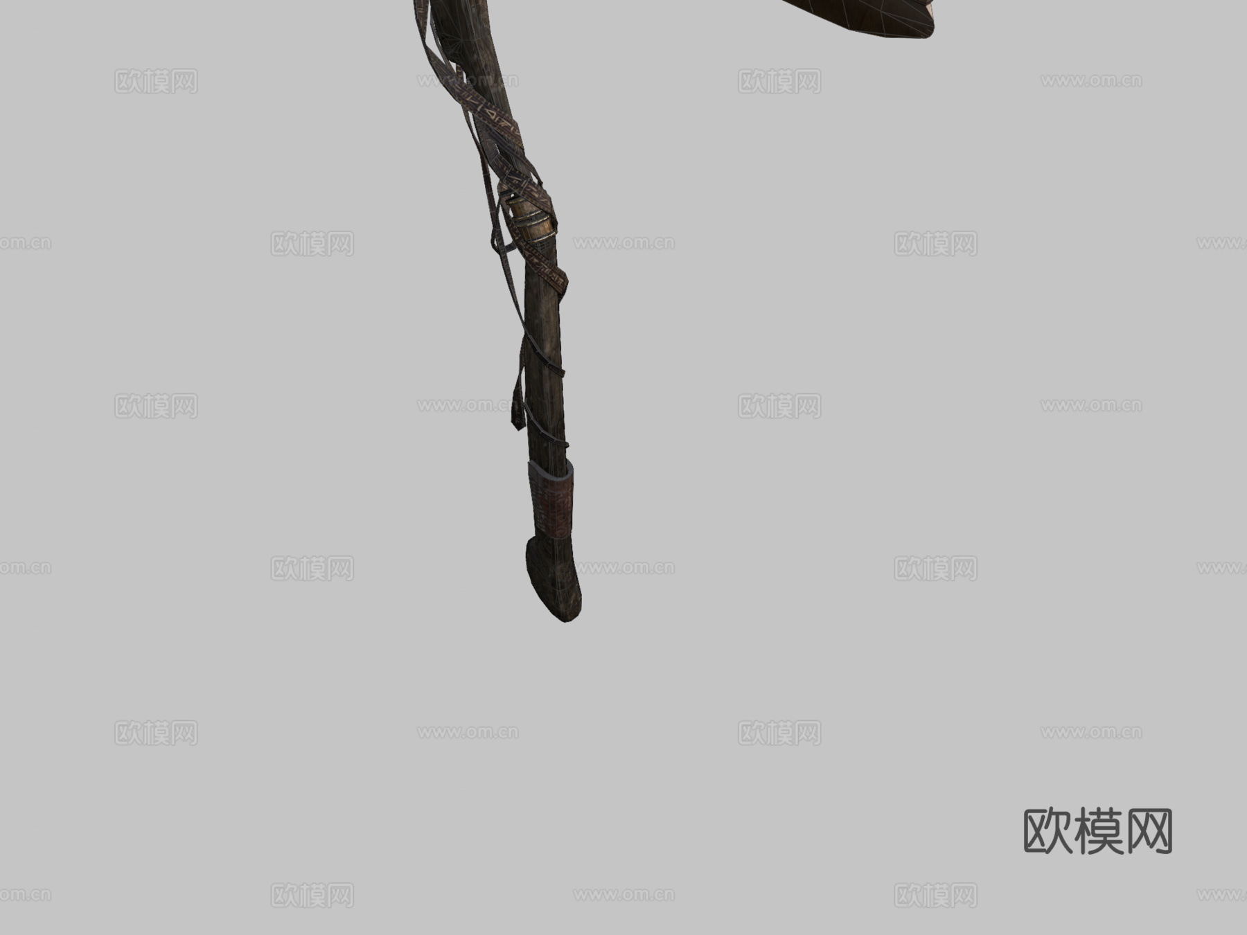 诅咒镰刀3d模型下载（渲染图2）