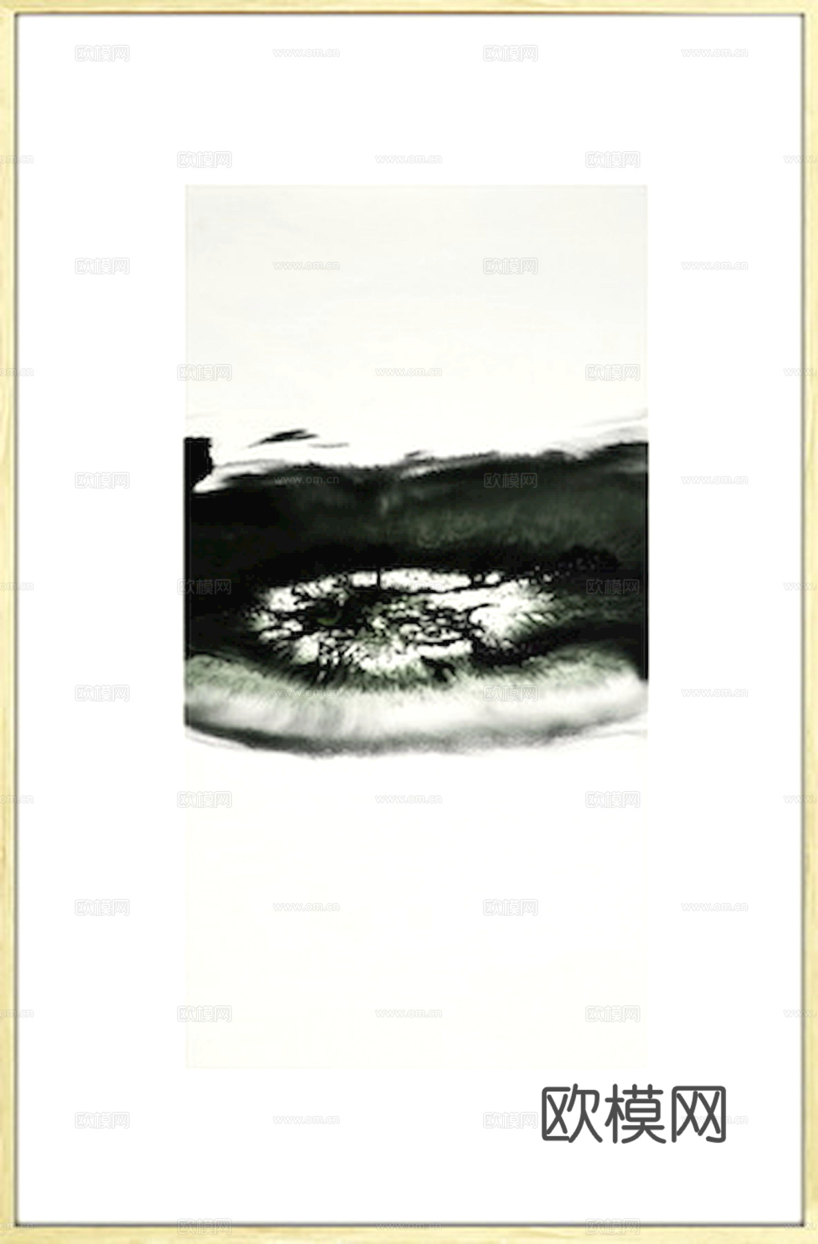 中式新中式挂画壁画水墨字画山水花鸟背景墙壁纸装饰画抽象画油画下载