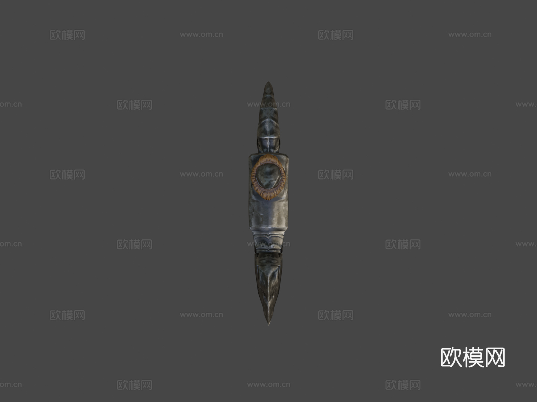 战斧3d模型下载（渲染图5）