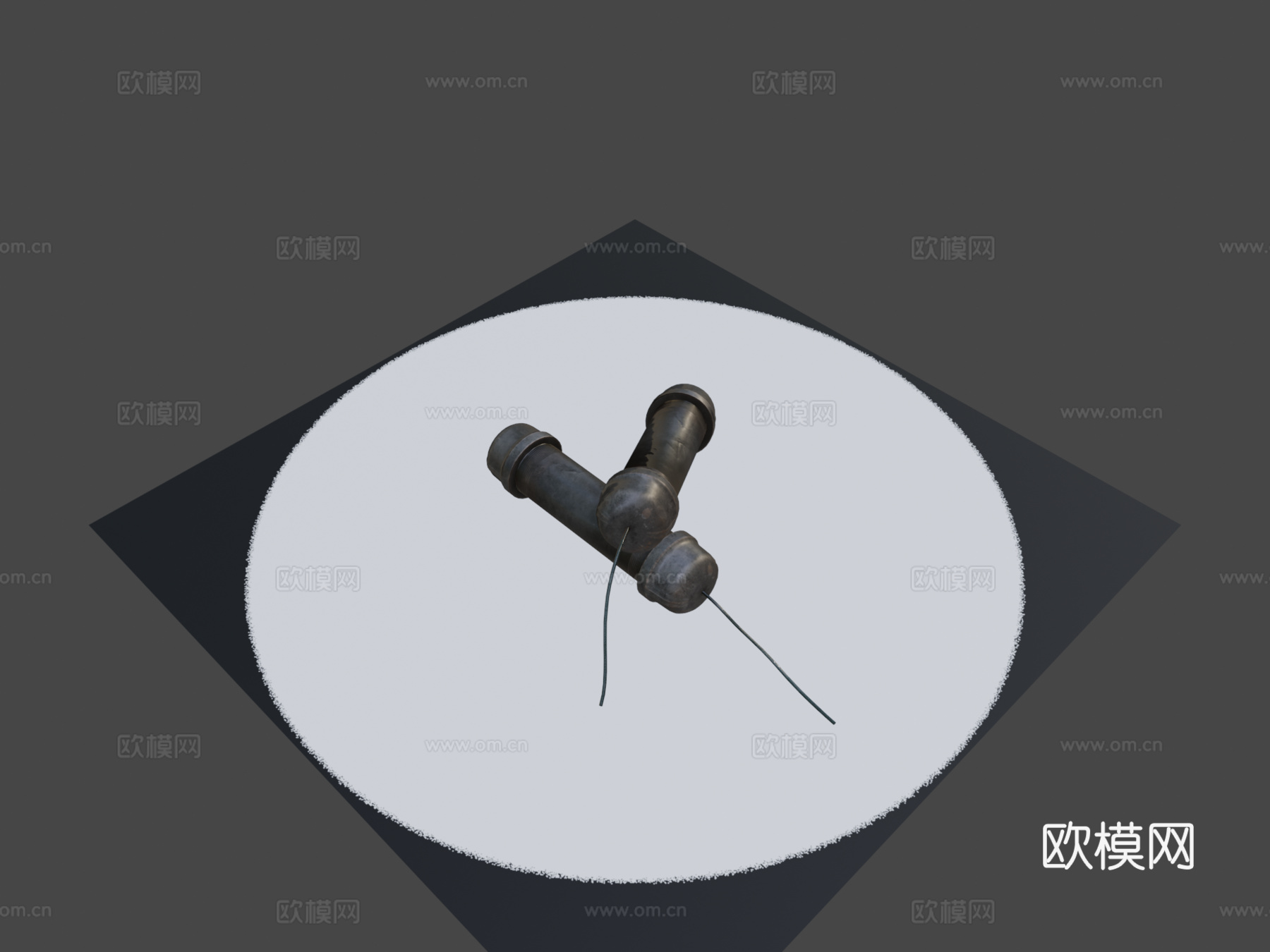 管状炸弹3d模型3d模型下载（渲染图6）