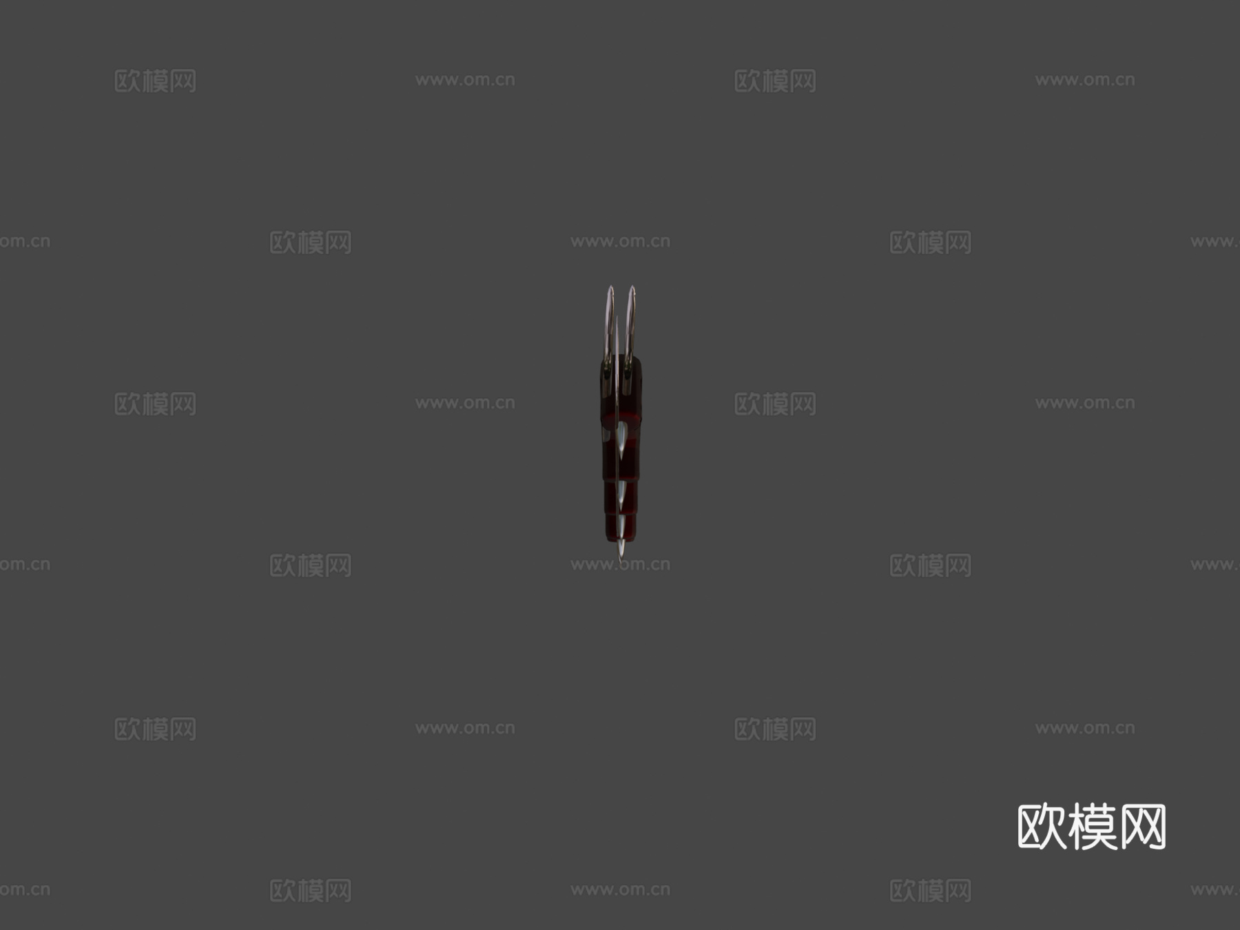 三龙爪巨剑修订版3d模型下载（渲染图7）