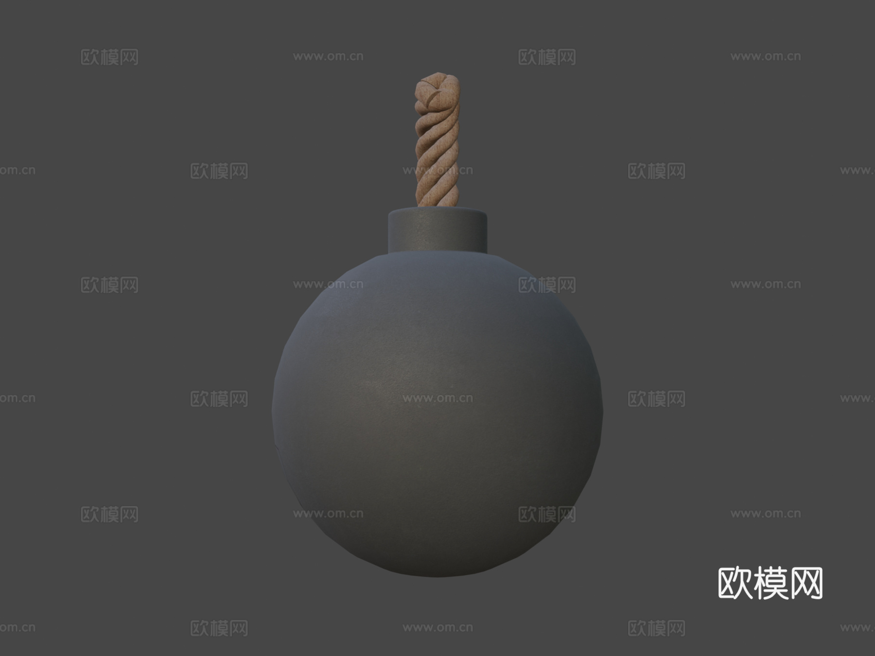 简易炸弹3d模型下载（渲染图7）