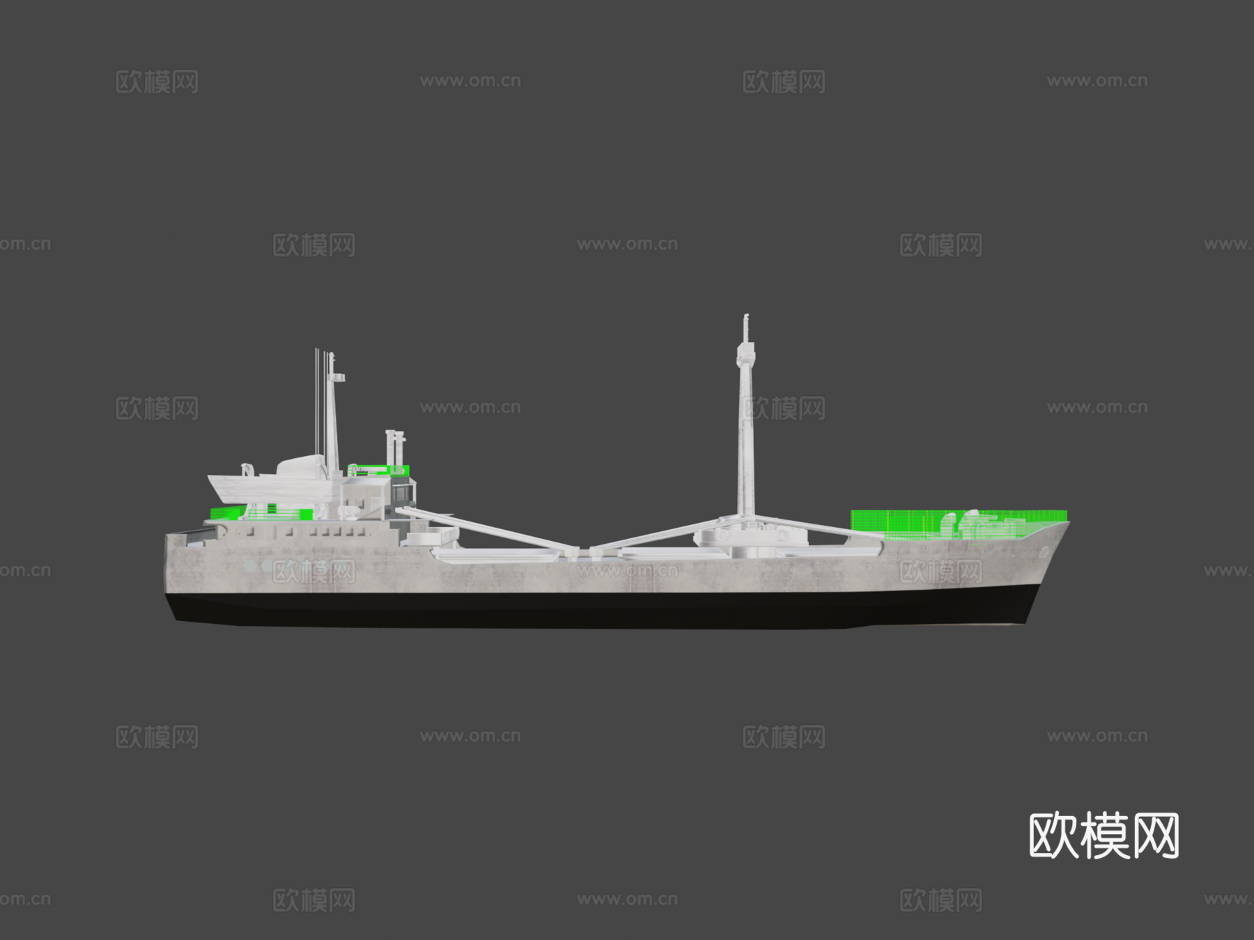 WAIGEO船3d模型下载（渲染图7）
