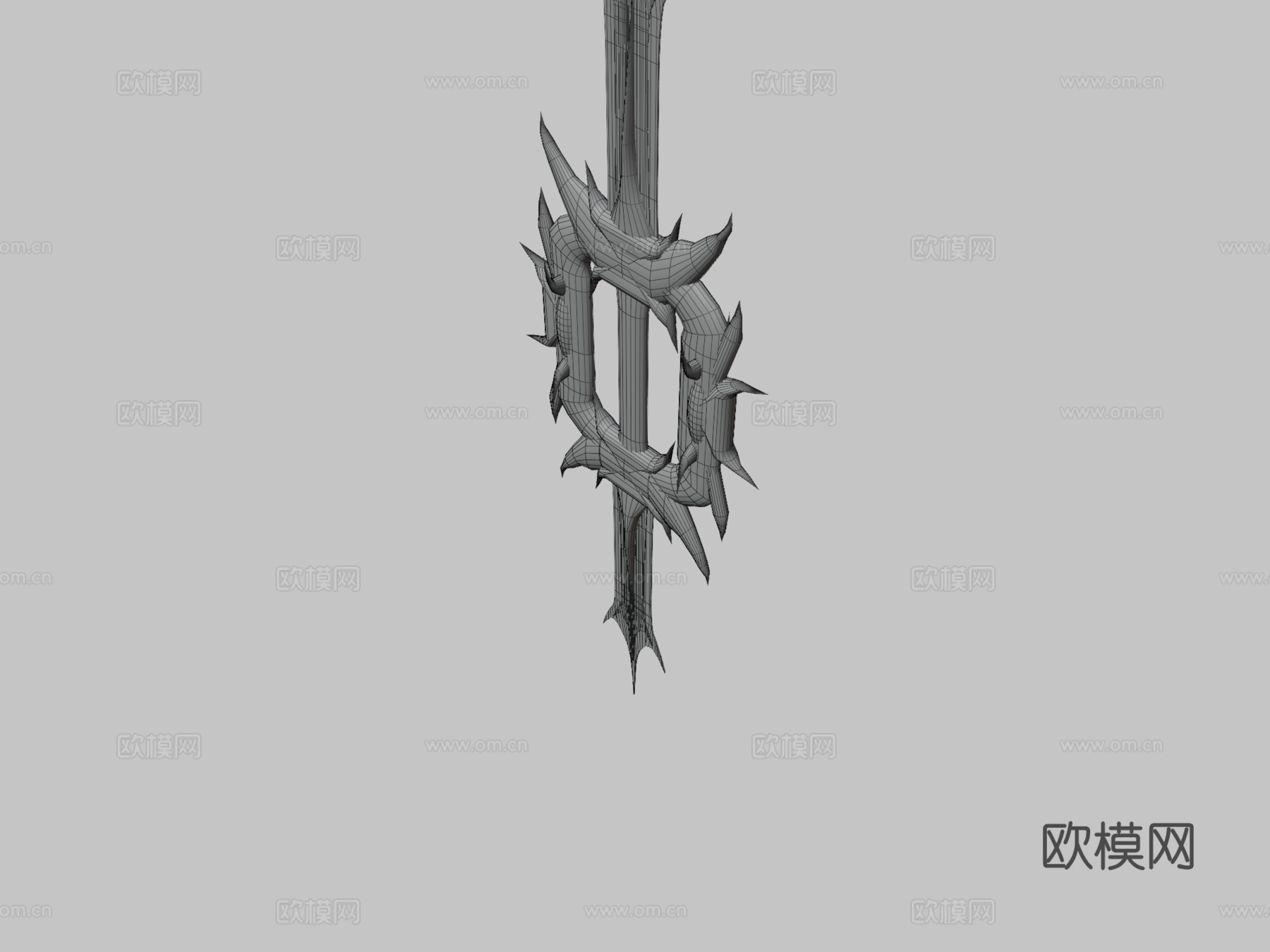 双面刃3d模型下载（渲染图3）