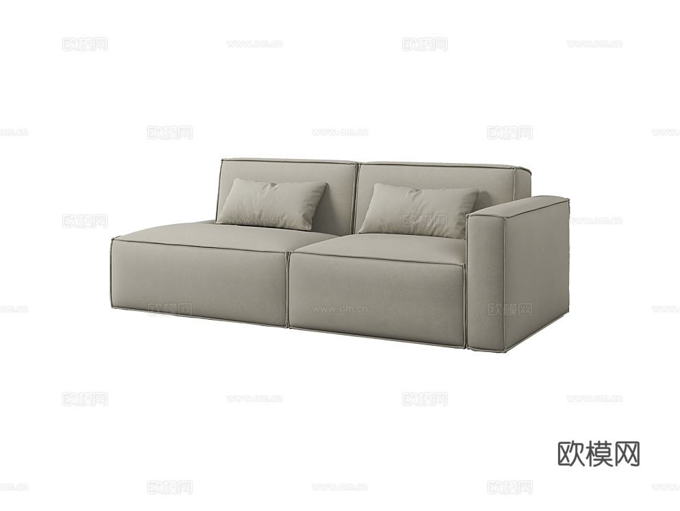 MEBELFORM 双人沙发3d模型下载（渲染图1）