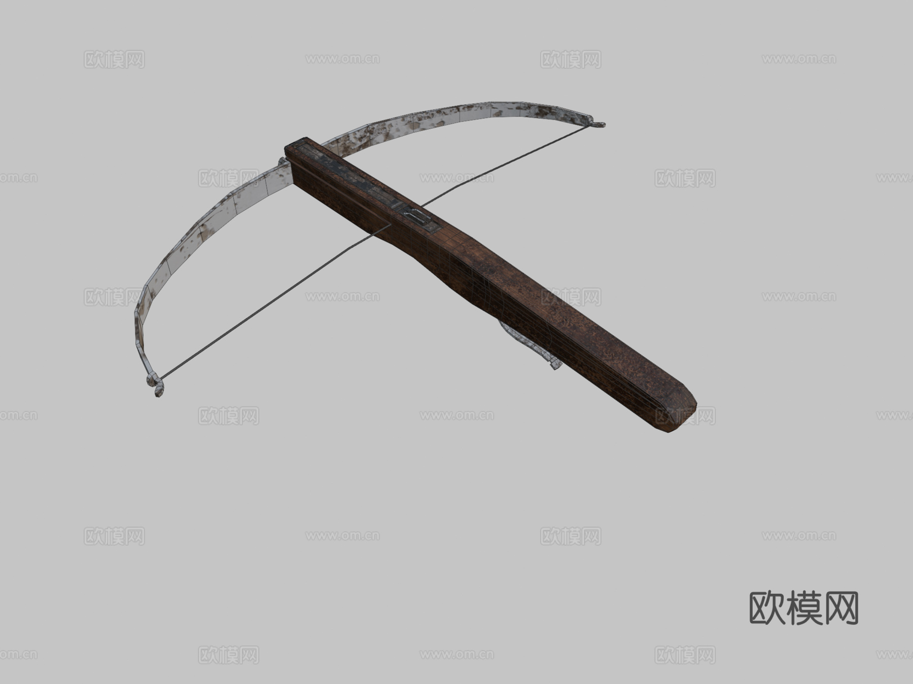 弩CG模型3d模型下载（渲染图2）