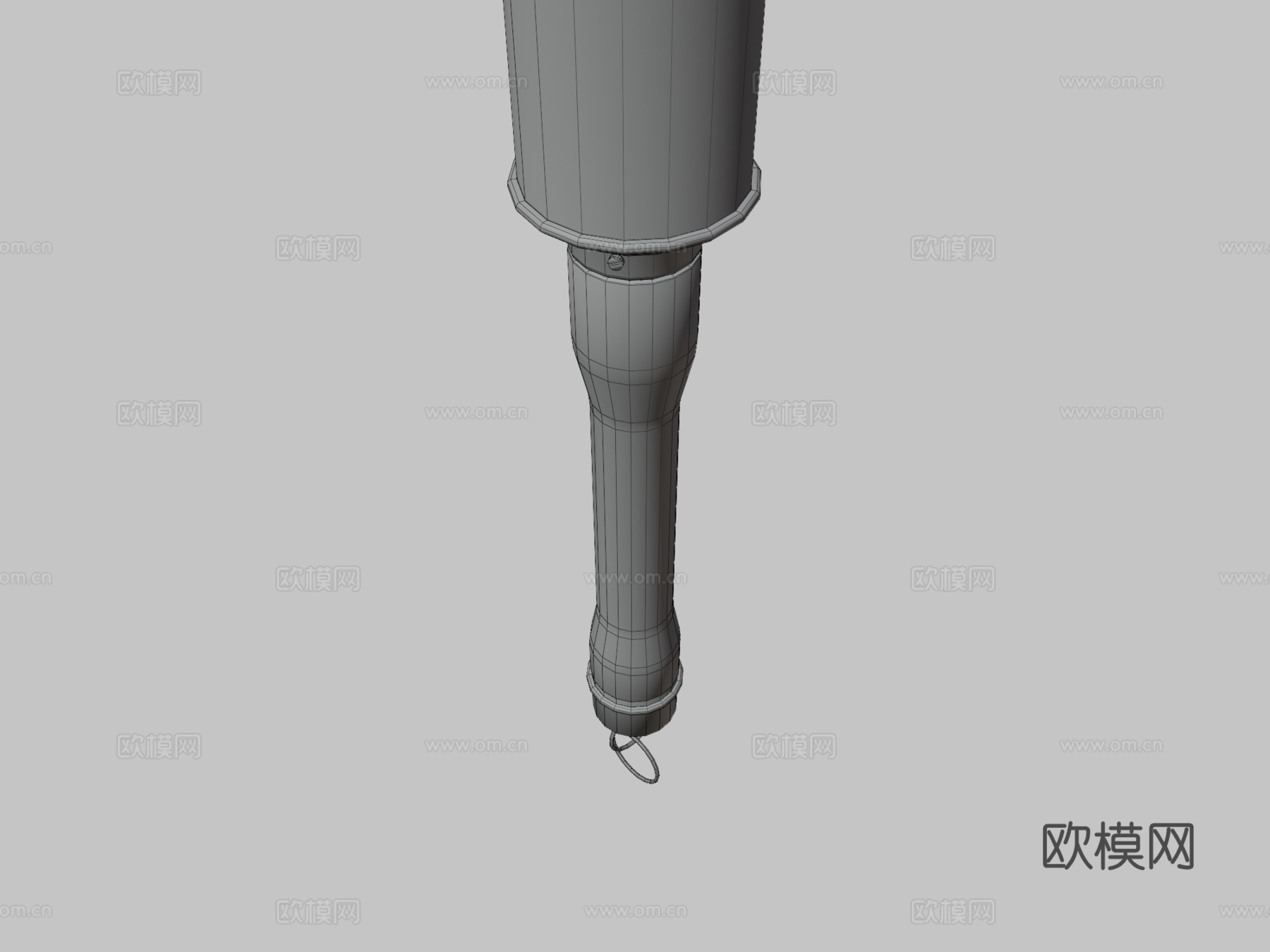 木柄手榴弹243d模型下载（渲染图3）