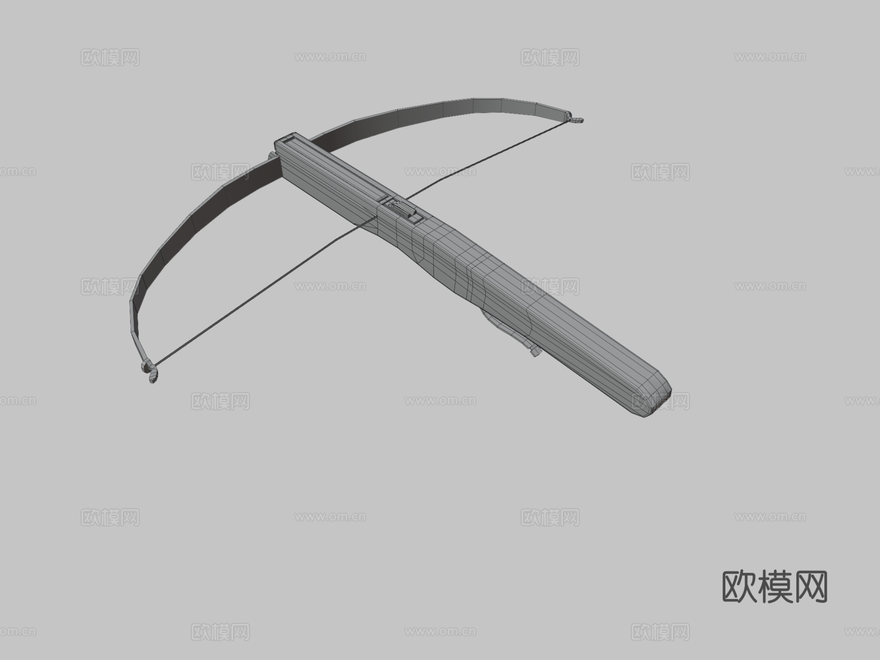 弩CG模型3d模型下载（渲染图3）