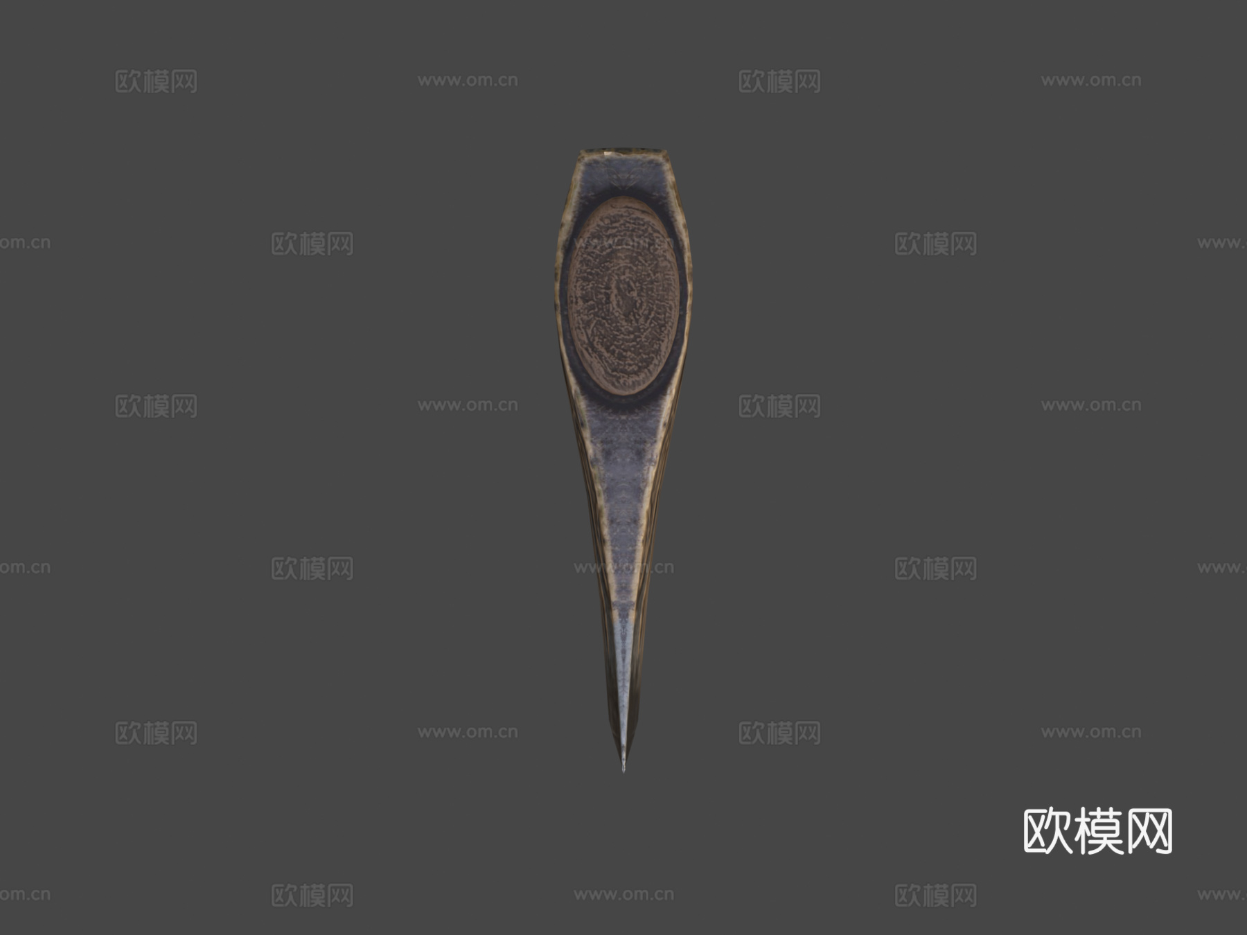 诅咒财宝手斧3d模型下载（渲染图6）