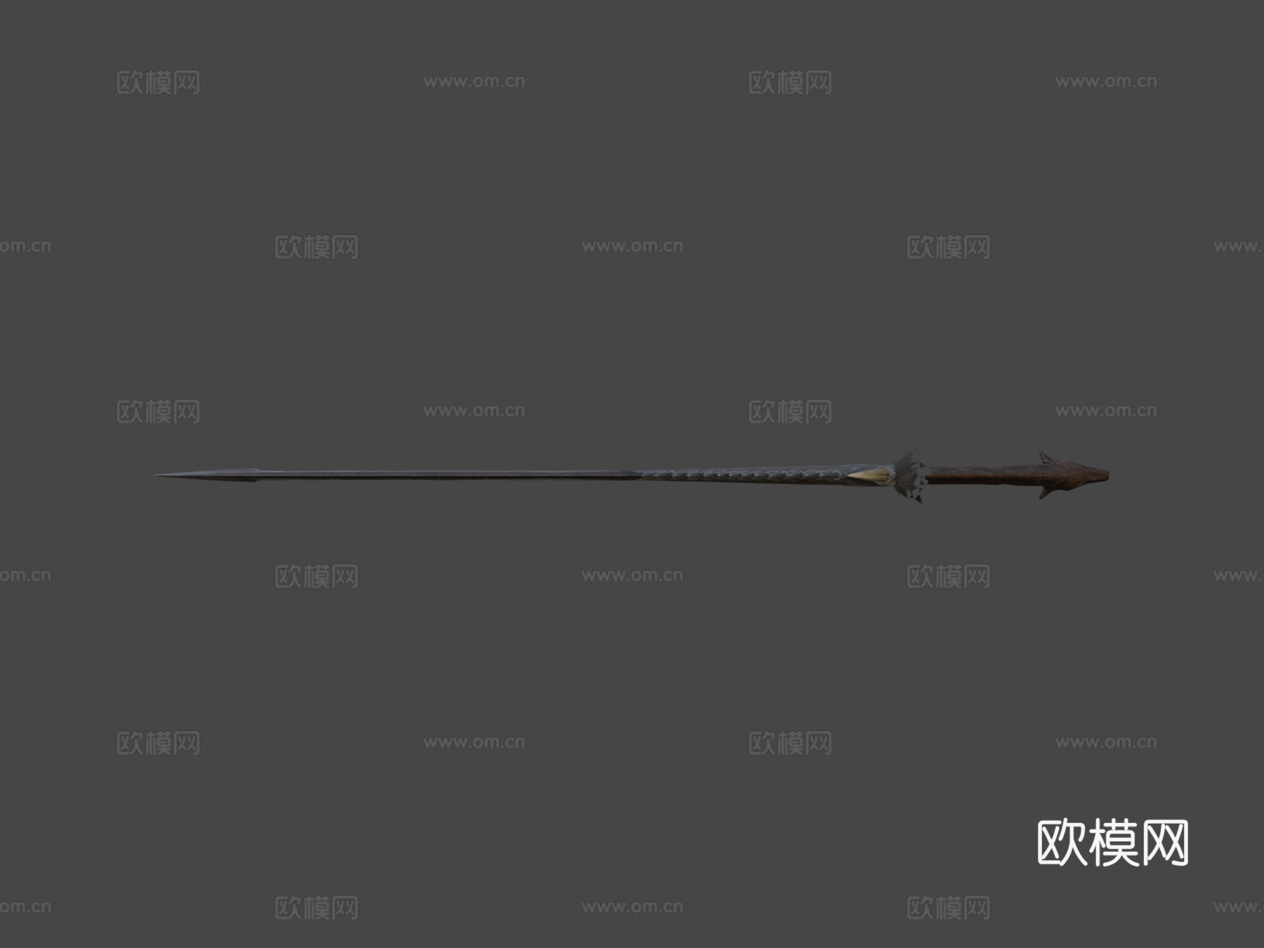 狼教派剑3d模型下载（渲染图7）