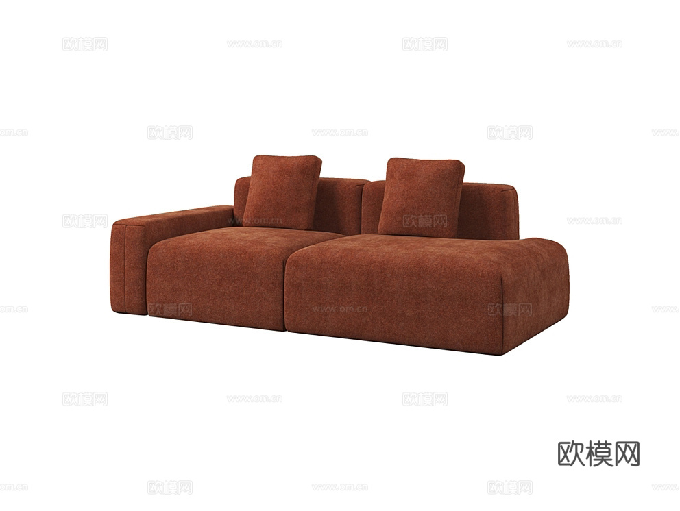 MEBELFORM 双人沙发3d模型下载（渲染图1）