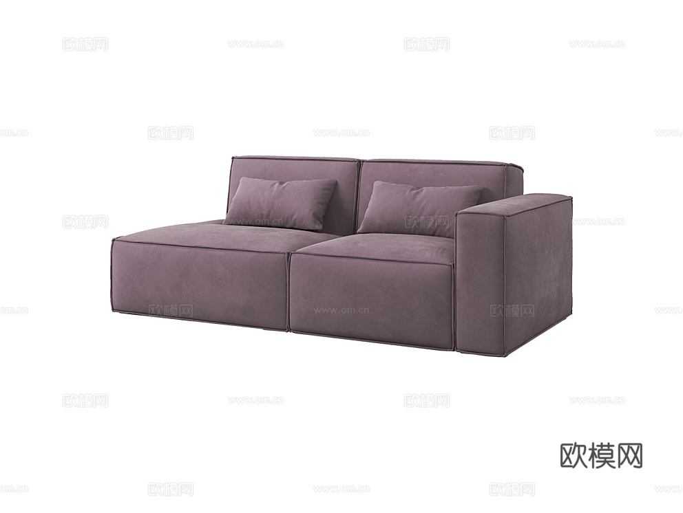 MEBELFORM 双人沙发3d模型下载（渲染图1）