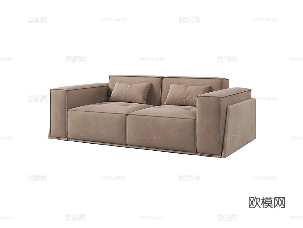 MEBELFORM 双人沙发3d模型下载（渲染图1）