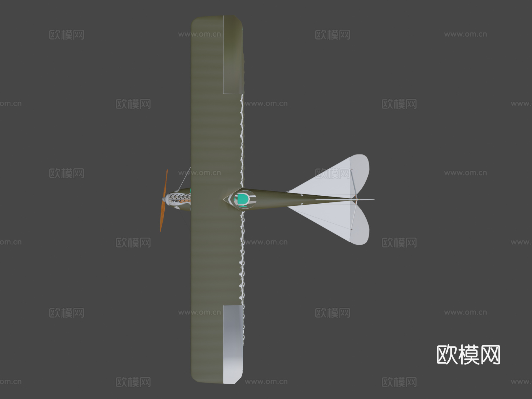 年信天翁BII立陶宛空军2274号3d模型下载（渲染图6）